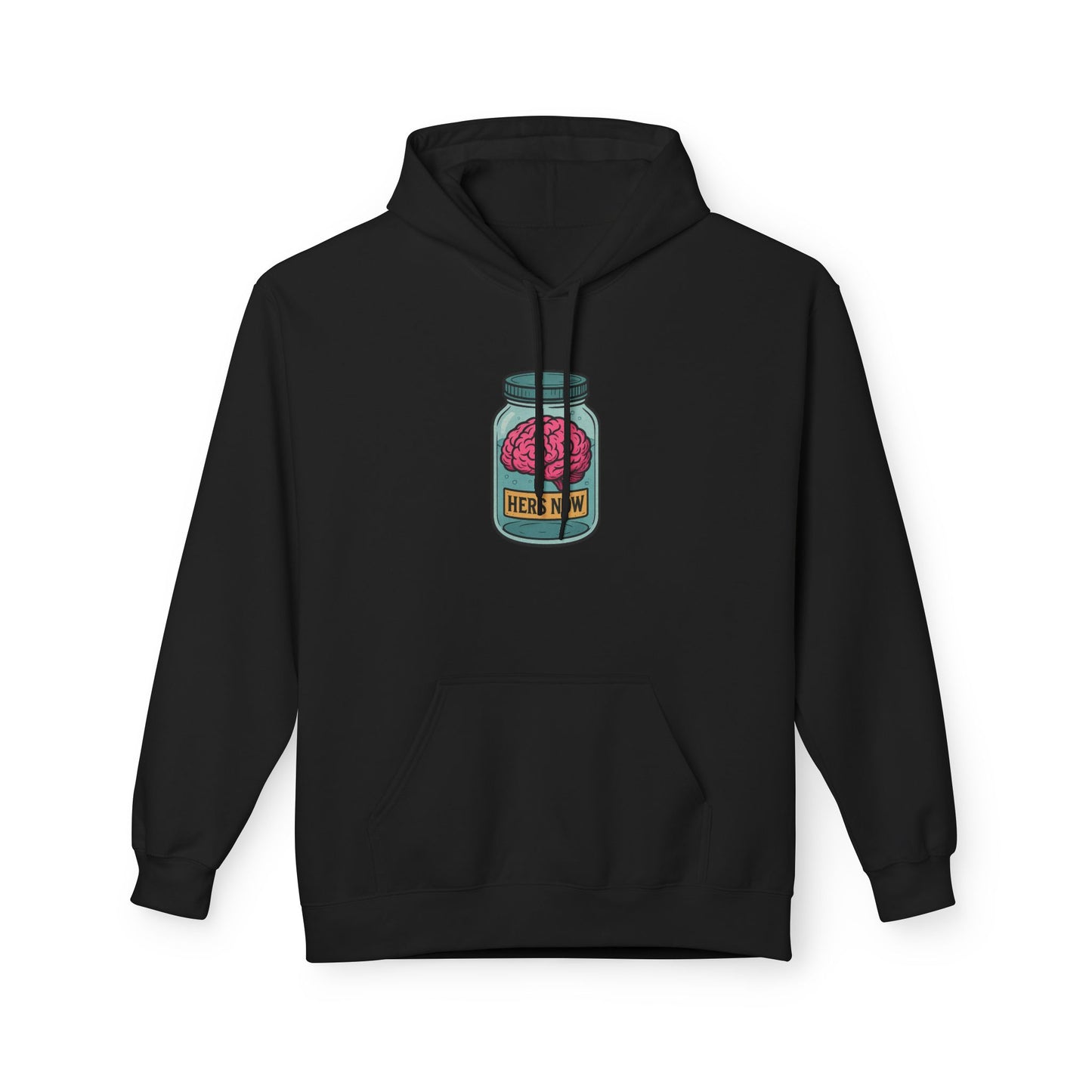 Brain in a jar - Women's comfy fleece hoodie