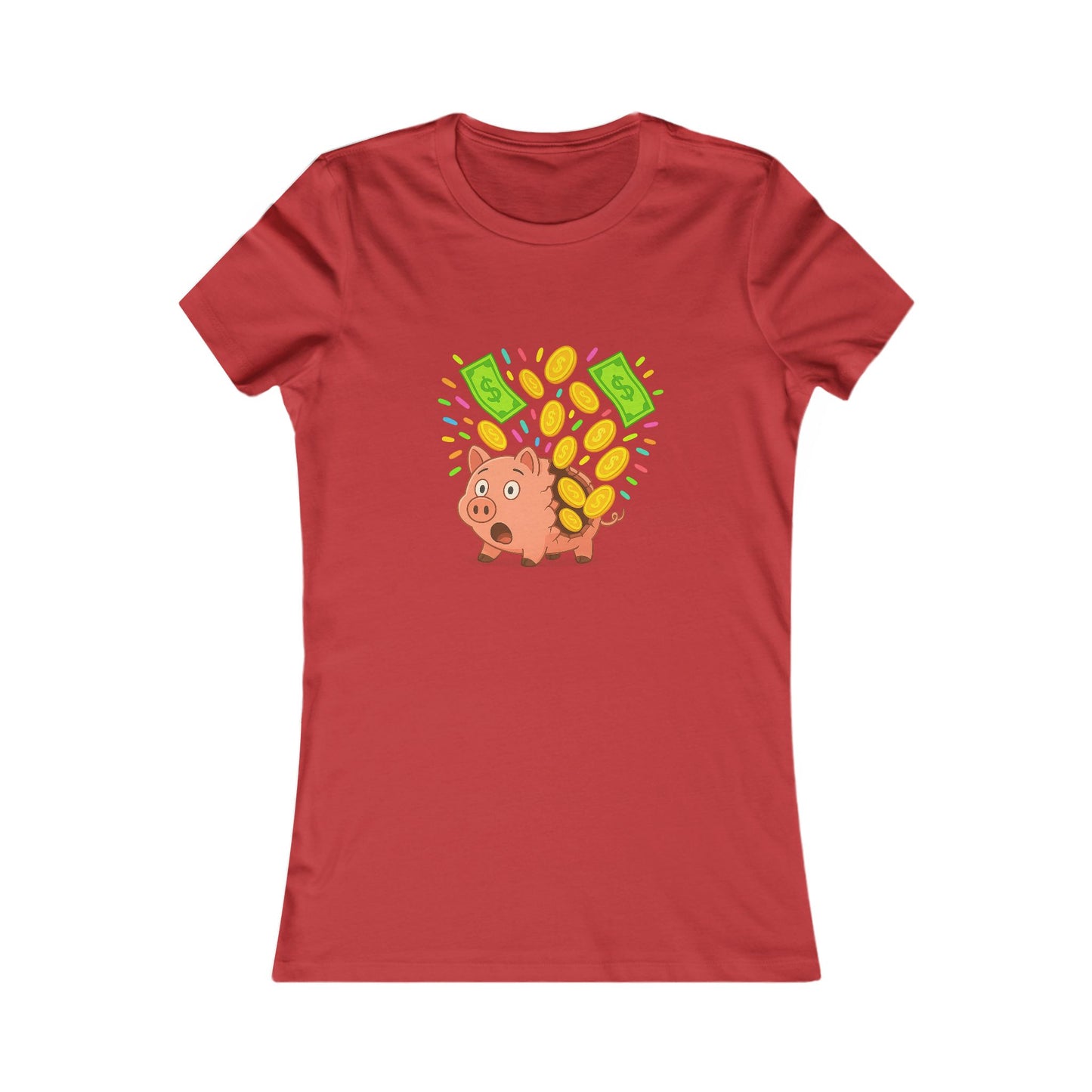 Broken Piggy Bank - Women's Graphic Tee