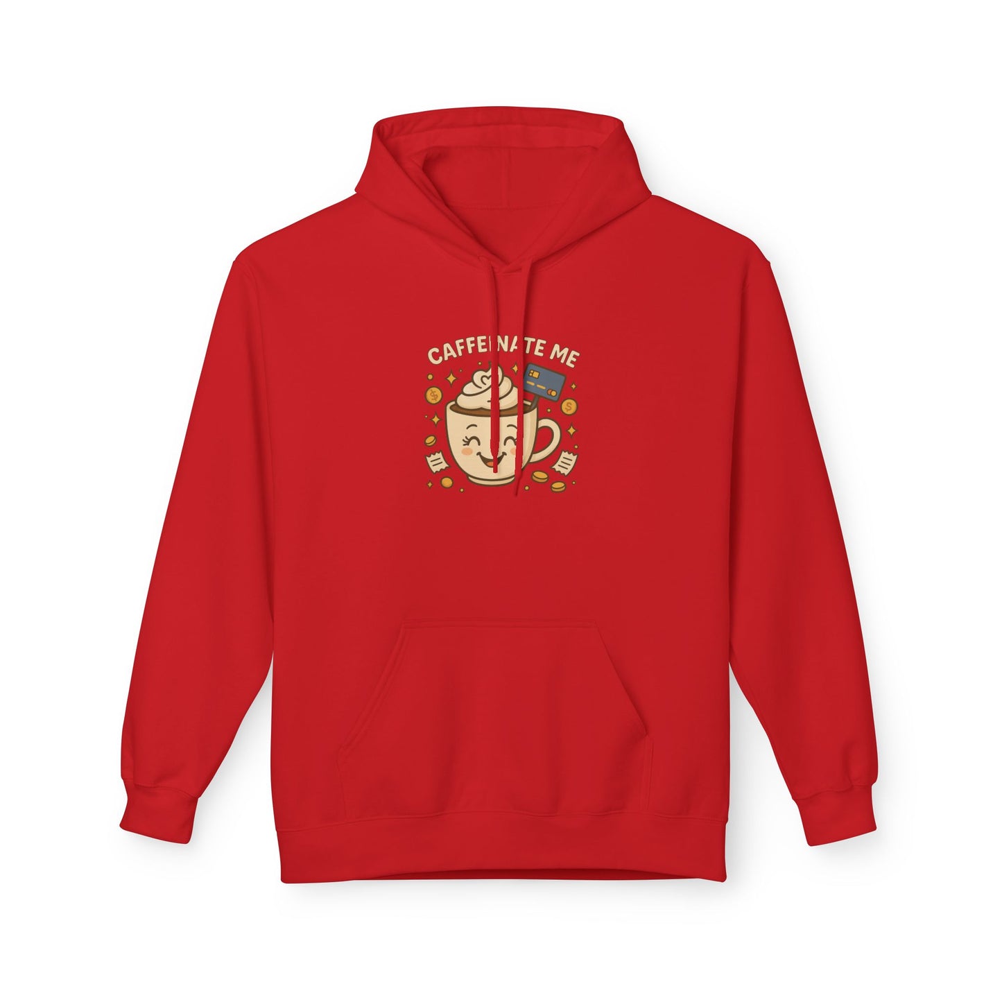 Caffeinate me - Women's comfy fleece hoodie