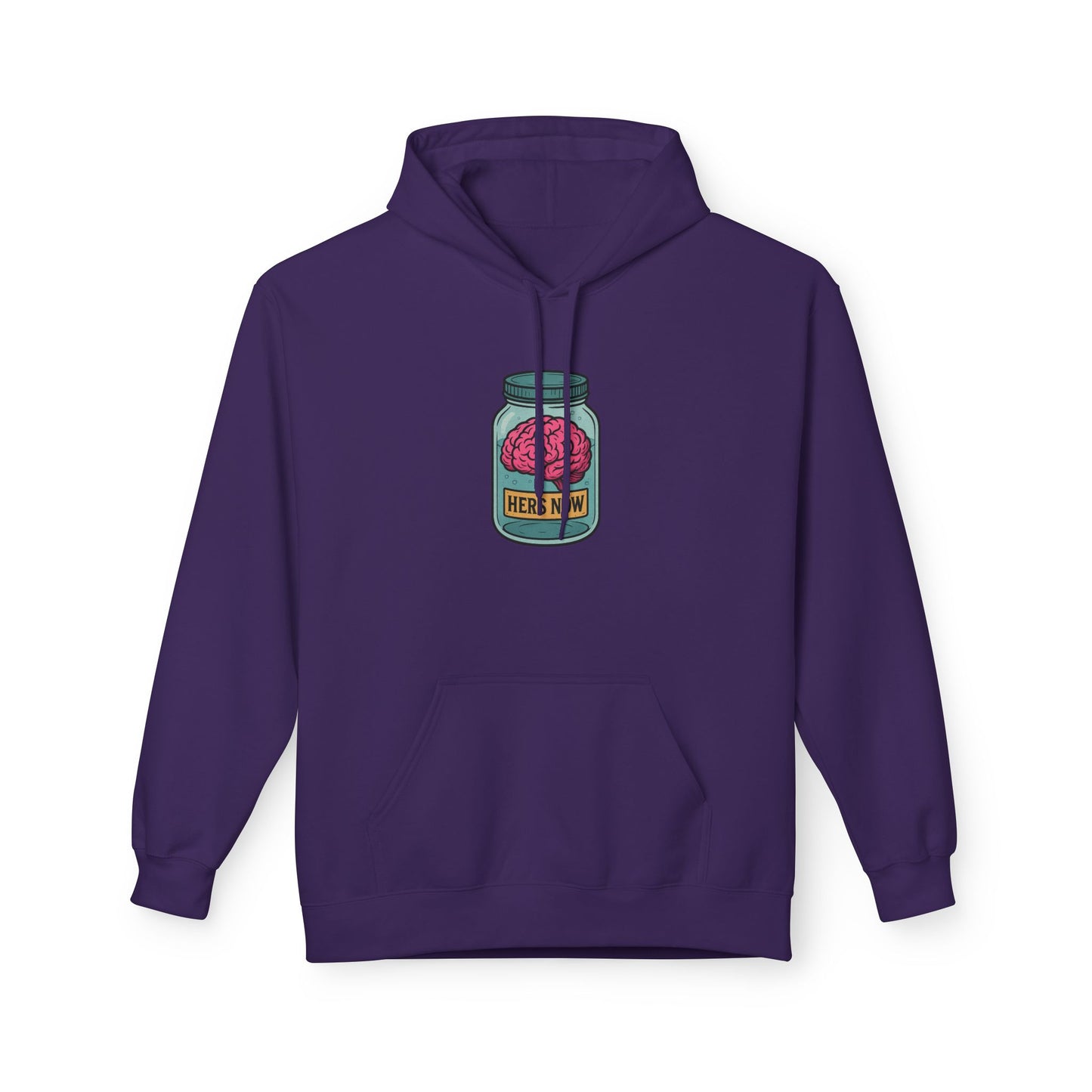 Brain in a jar - Women's comfy fleece hoodie