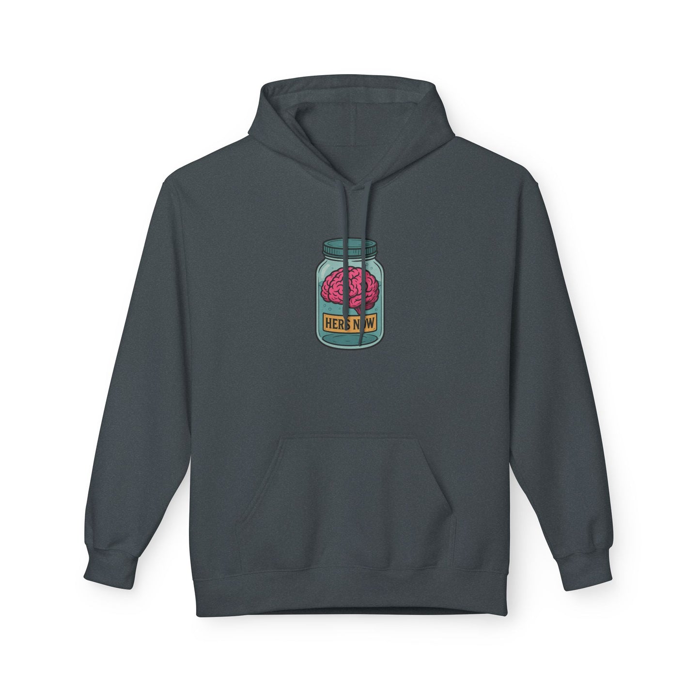 Brain in a jar - Women's comfy fleece hoodie