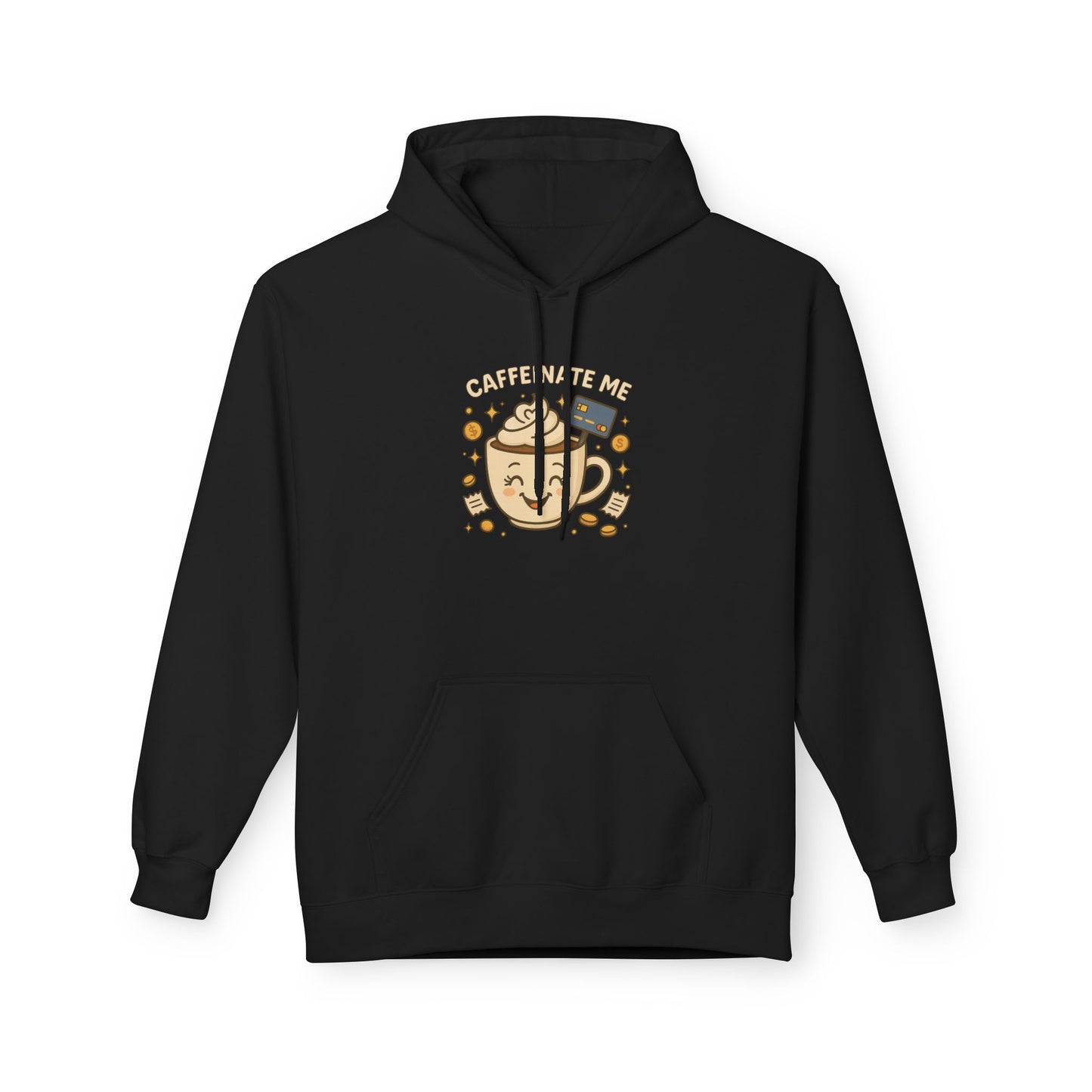 Caffeinate me - Women's comfy fleece hoodie