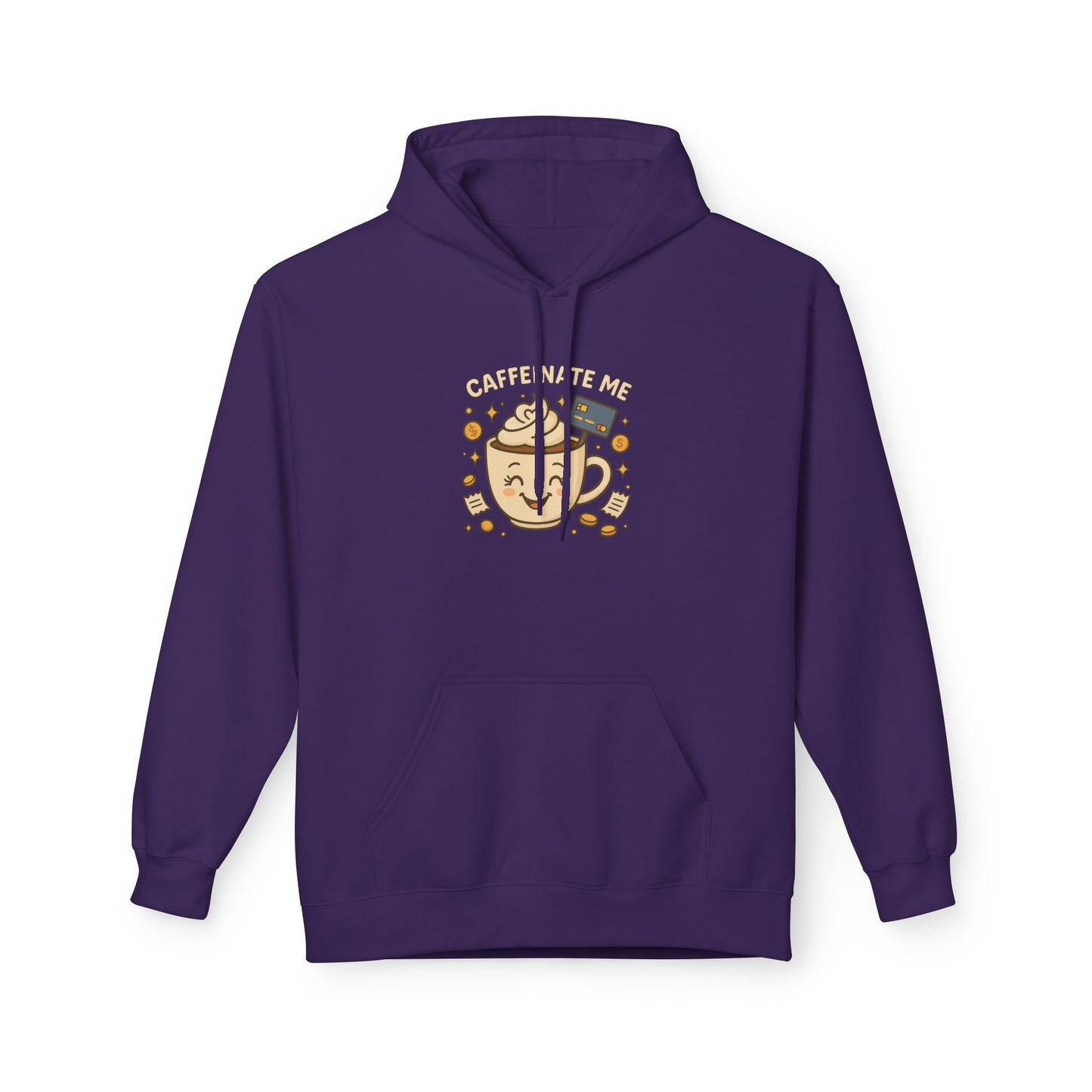 Caffeinate me - Women's comfy fleece hoodie