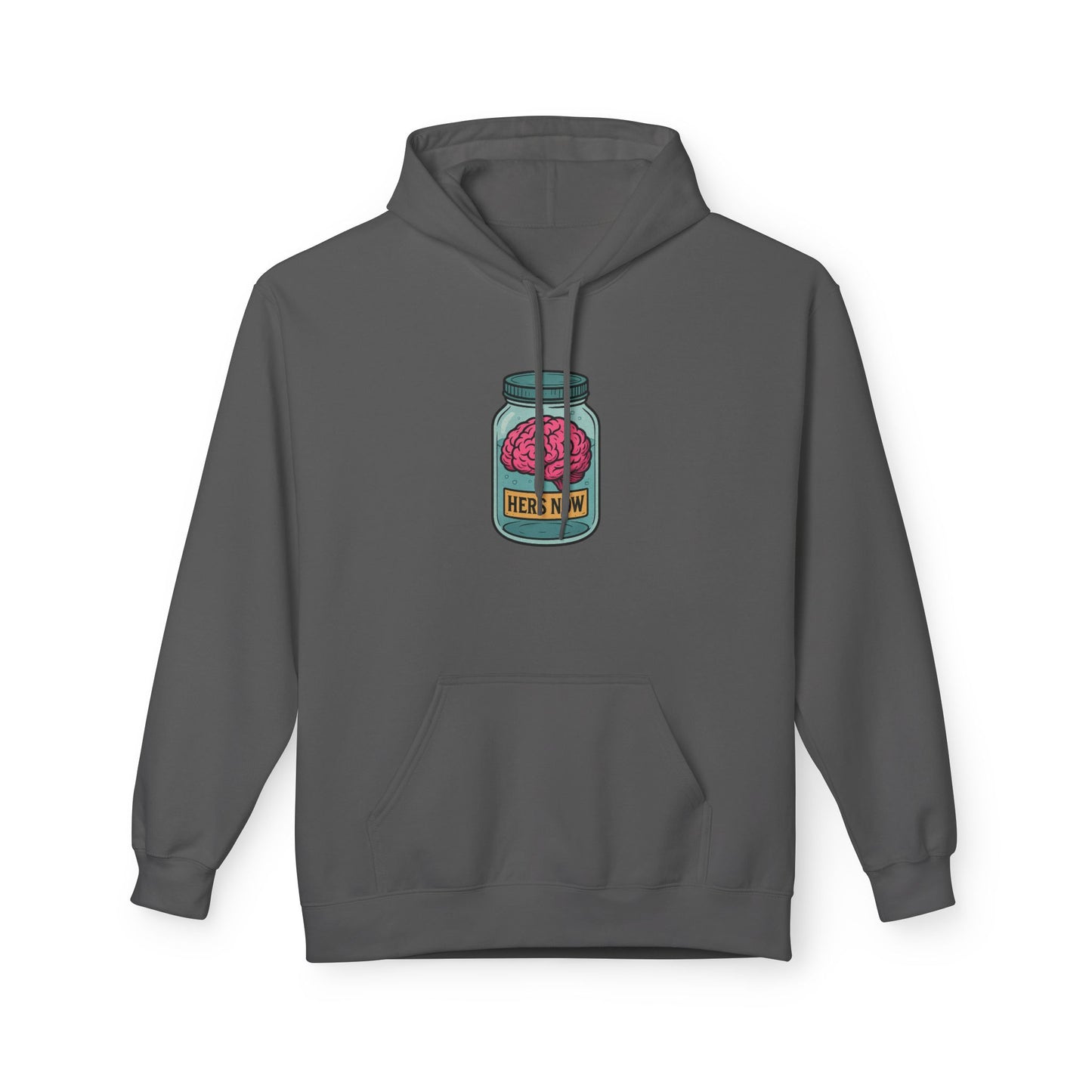 Brain in a jar - Women's comfy fleece hoodie