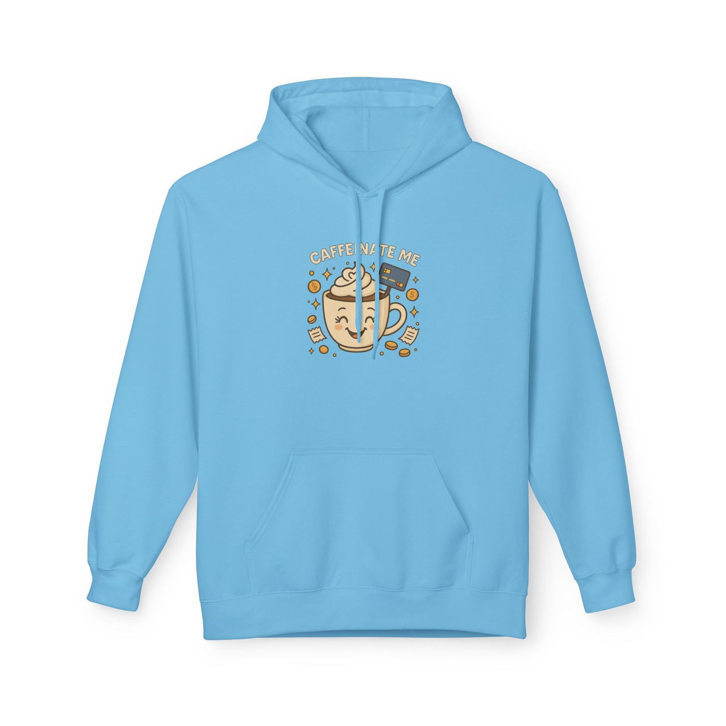 Caffeinate me - Women's comfy fleece hoodie