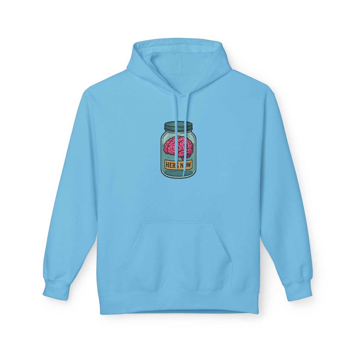 Brain in a jar - Women's comfy fleece hoodie
