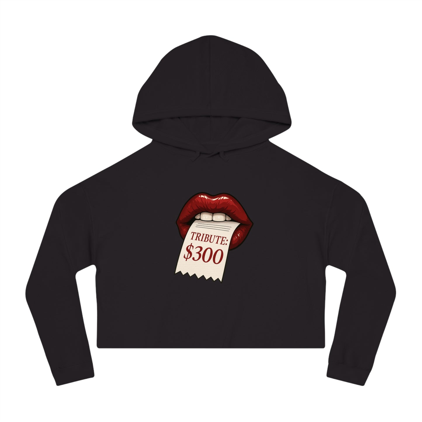 Tribute $300 - Cropped Hooded Sweatshirt