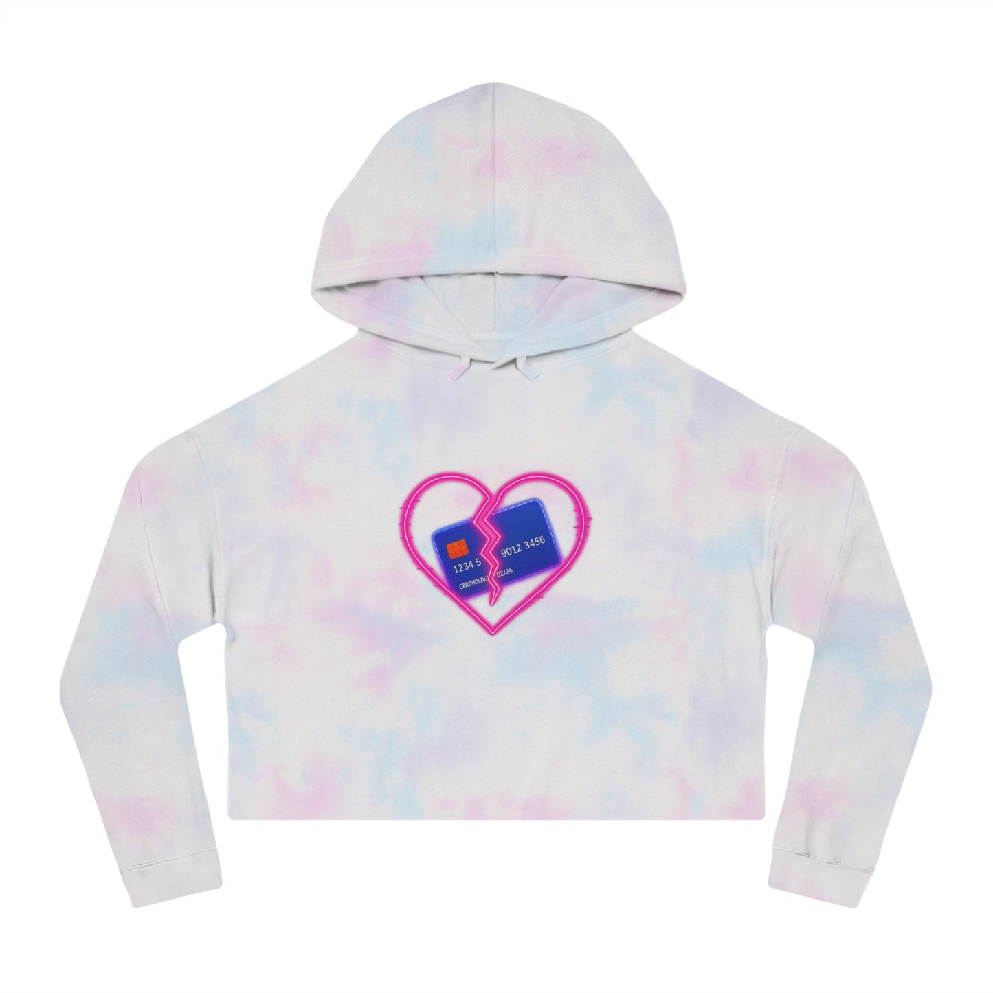 Heartbreaker - Cropped Hooded Sweatshirt