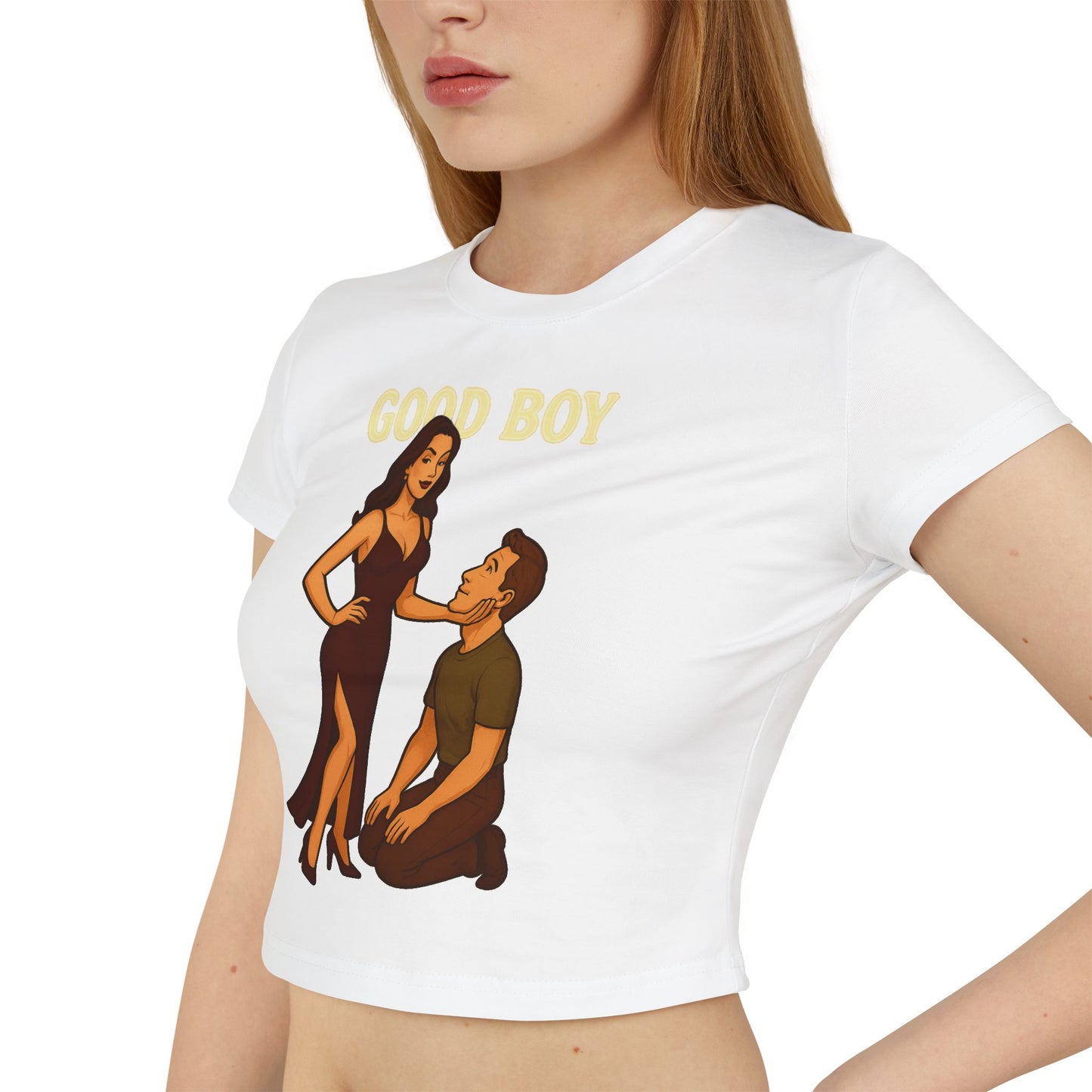 Good Boy - Women's Baby Tee