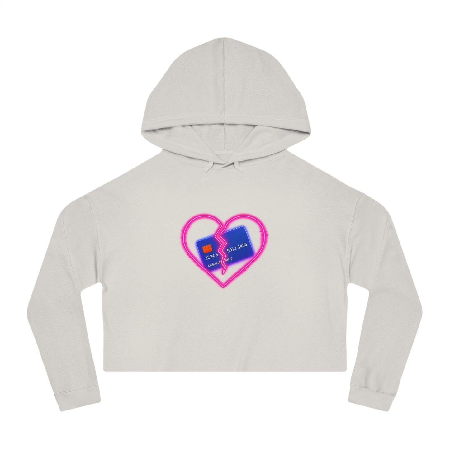 Heartbreaker - Cropped Hooded Sweatshirt