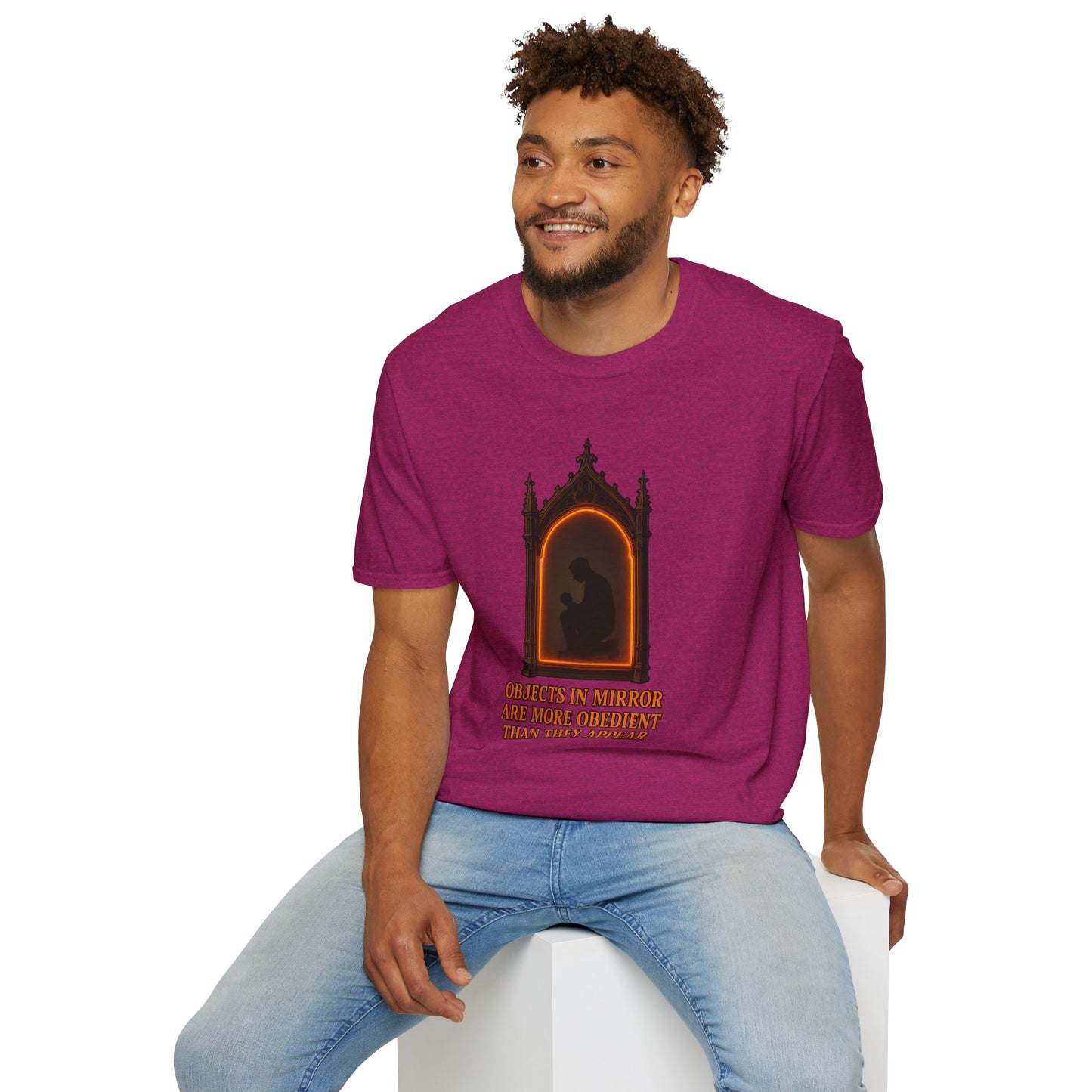 Objects in mirror are more obedient than they appear - Men's Tee