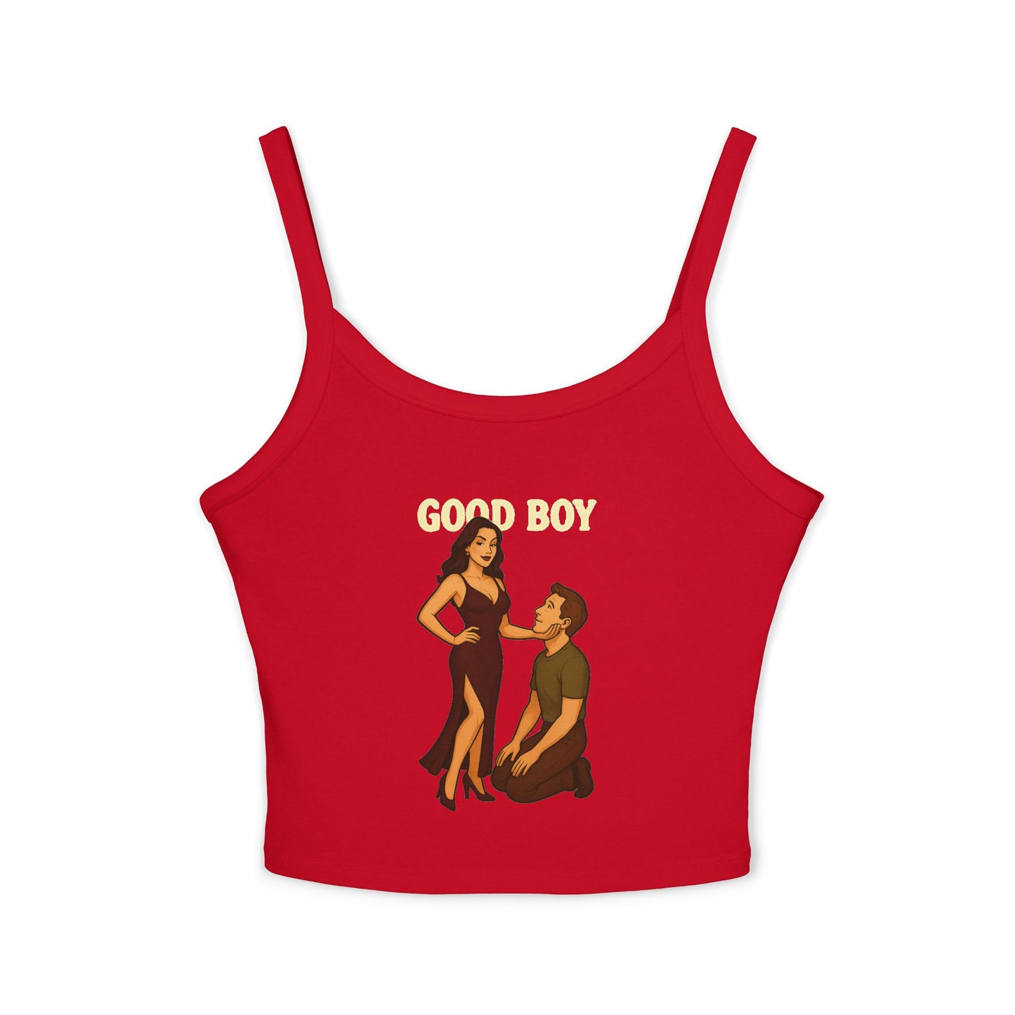Good Boy - Women's Spaghetti Strap Tank Top