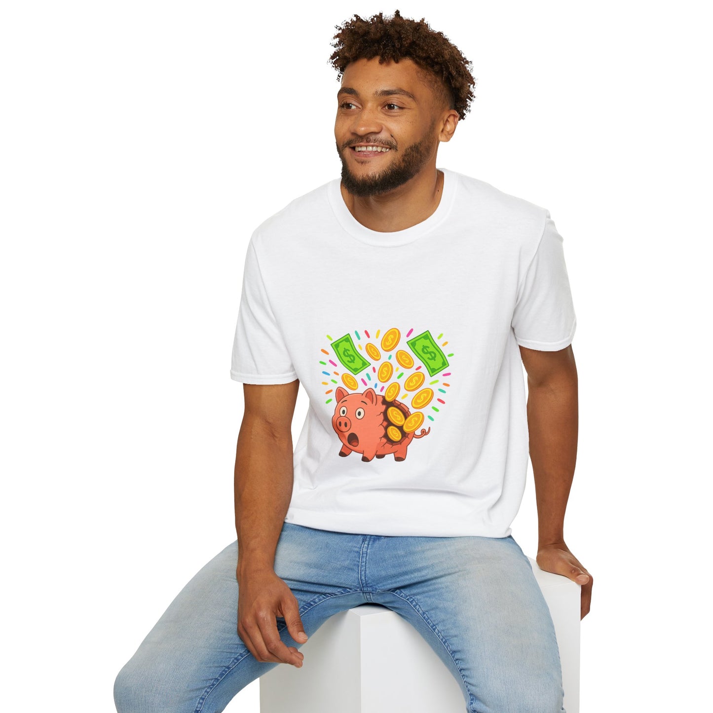 Broken Piggy Bank - Men's Tee