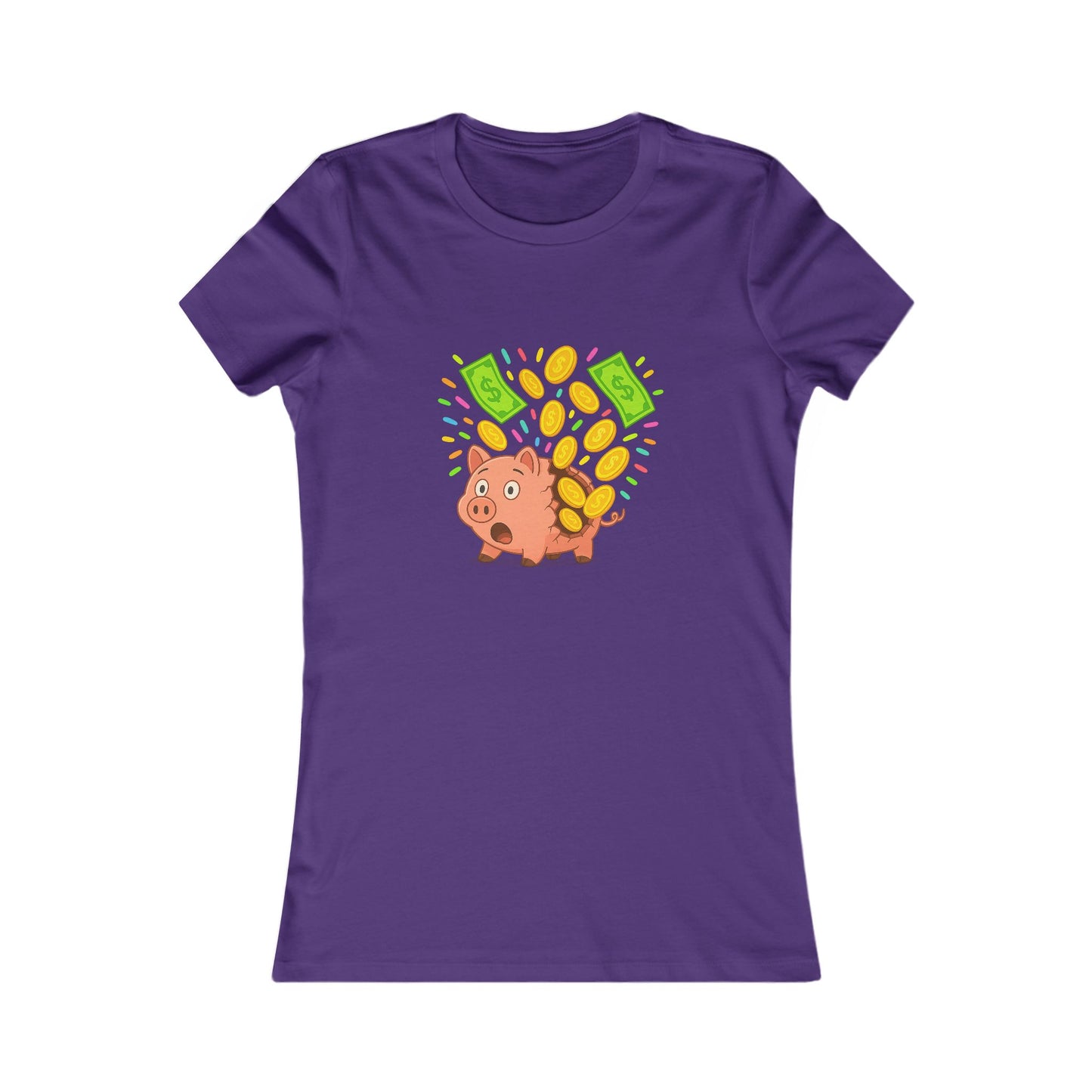 Broken Piggy Bank - Women's Graphic Tee
