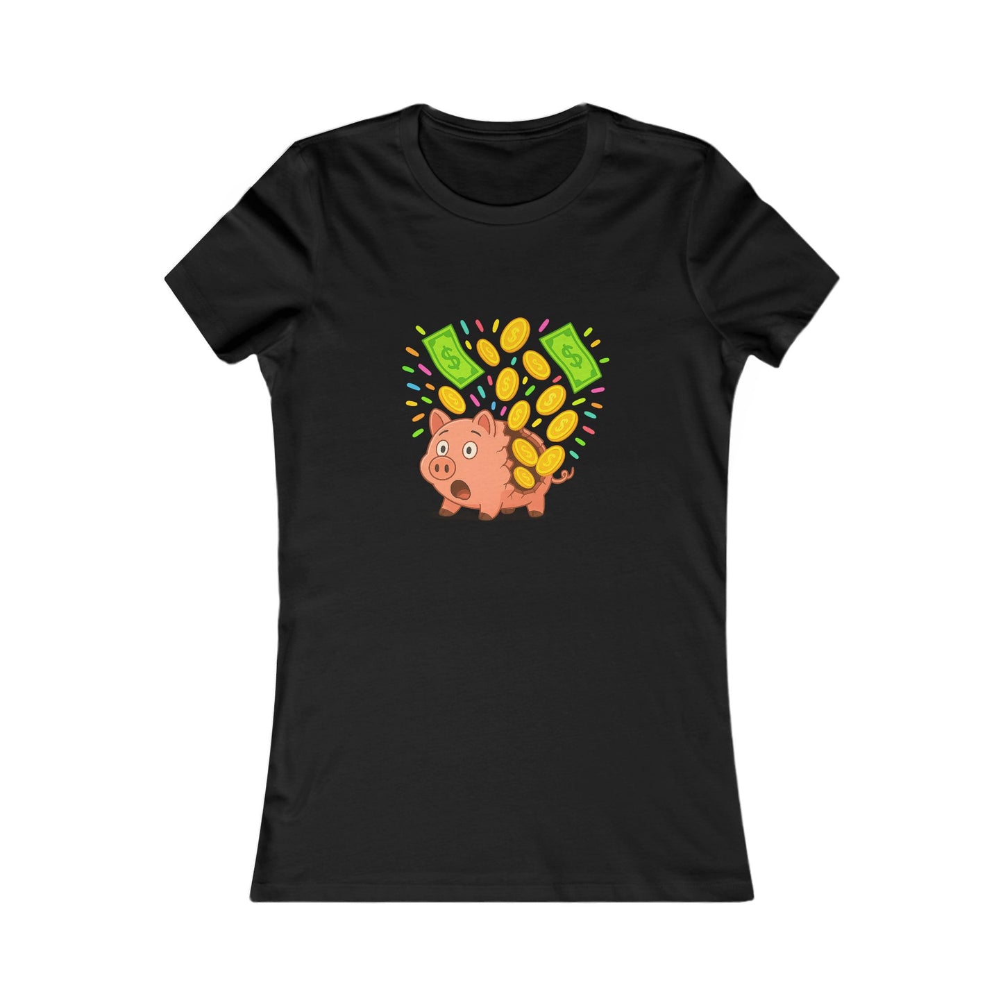Broken Piggy Bank - Women's Graphic Tee