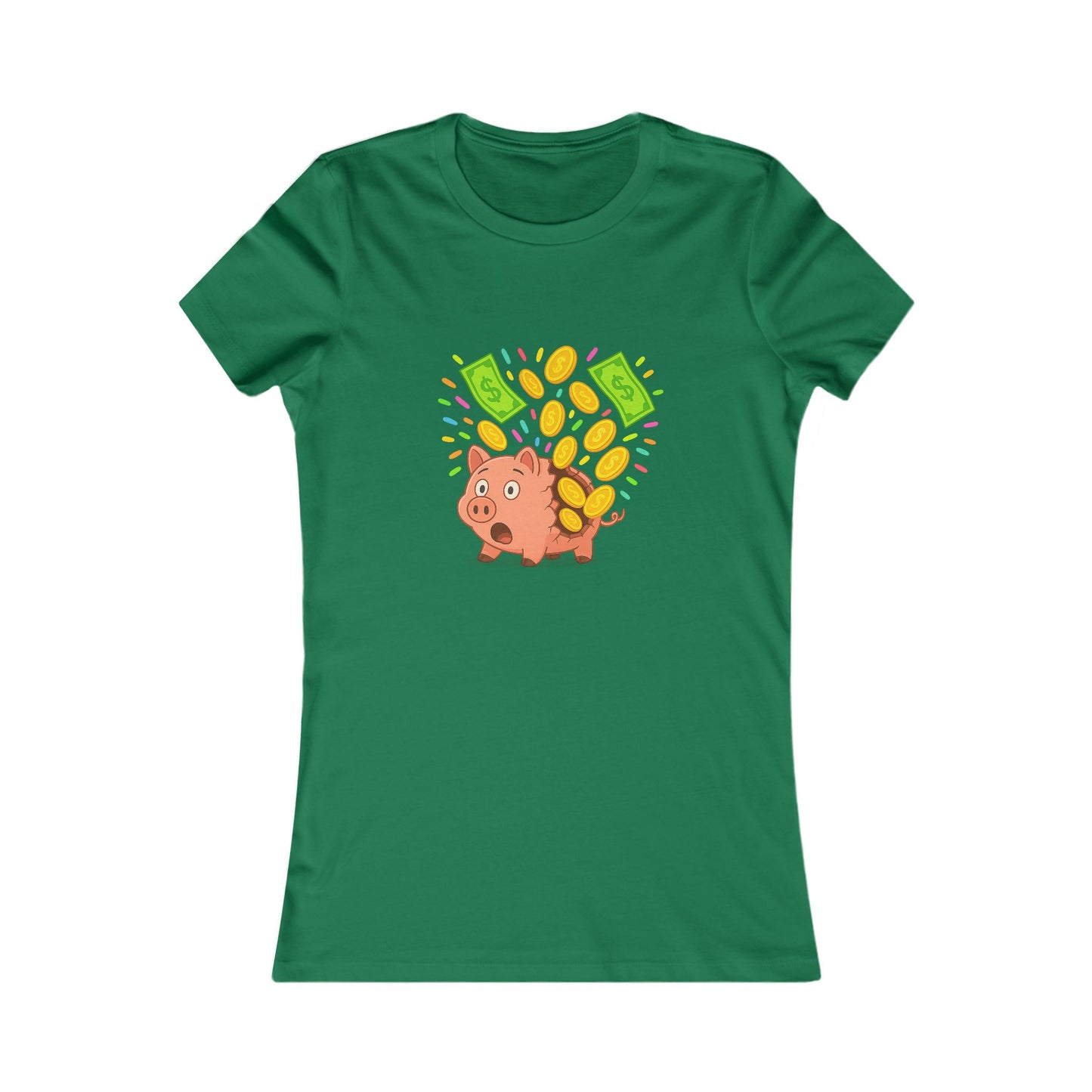 Broken Piggy Bank - Women's Graphic Tee