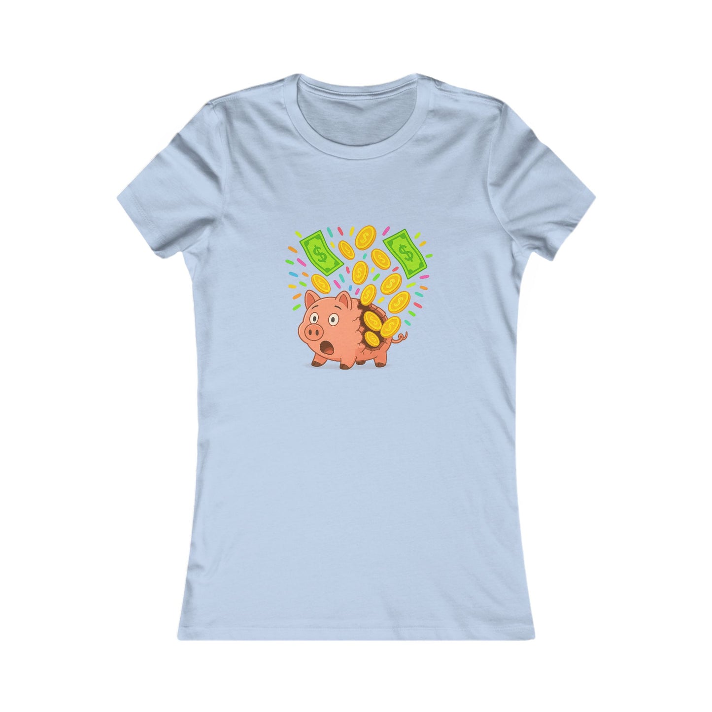 Broken Piggy Bank - Women's Graphic Tee