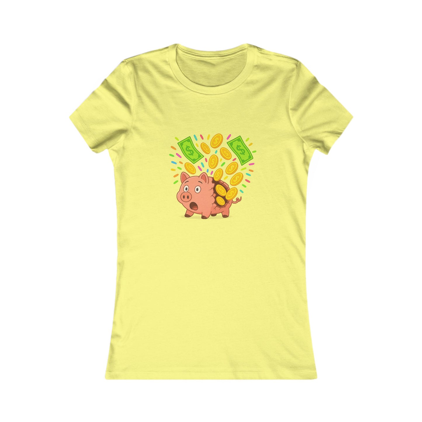 Broken Piggy Bank - Women's Graphic Tee