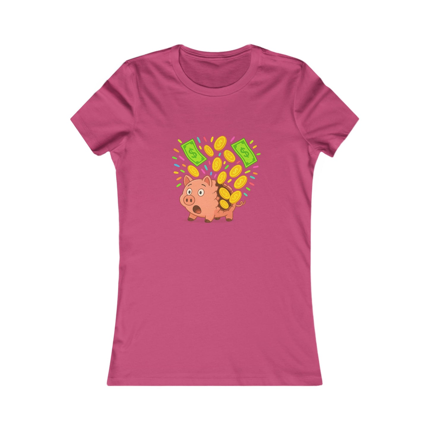 Broken Piggy Bank - Women's Graphic Tee