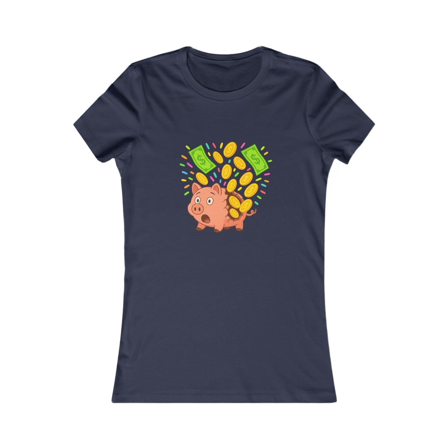 Broken Piggy Bank - Women's Graphic Tee