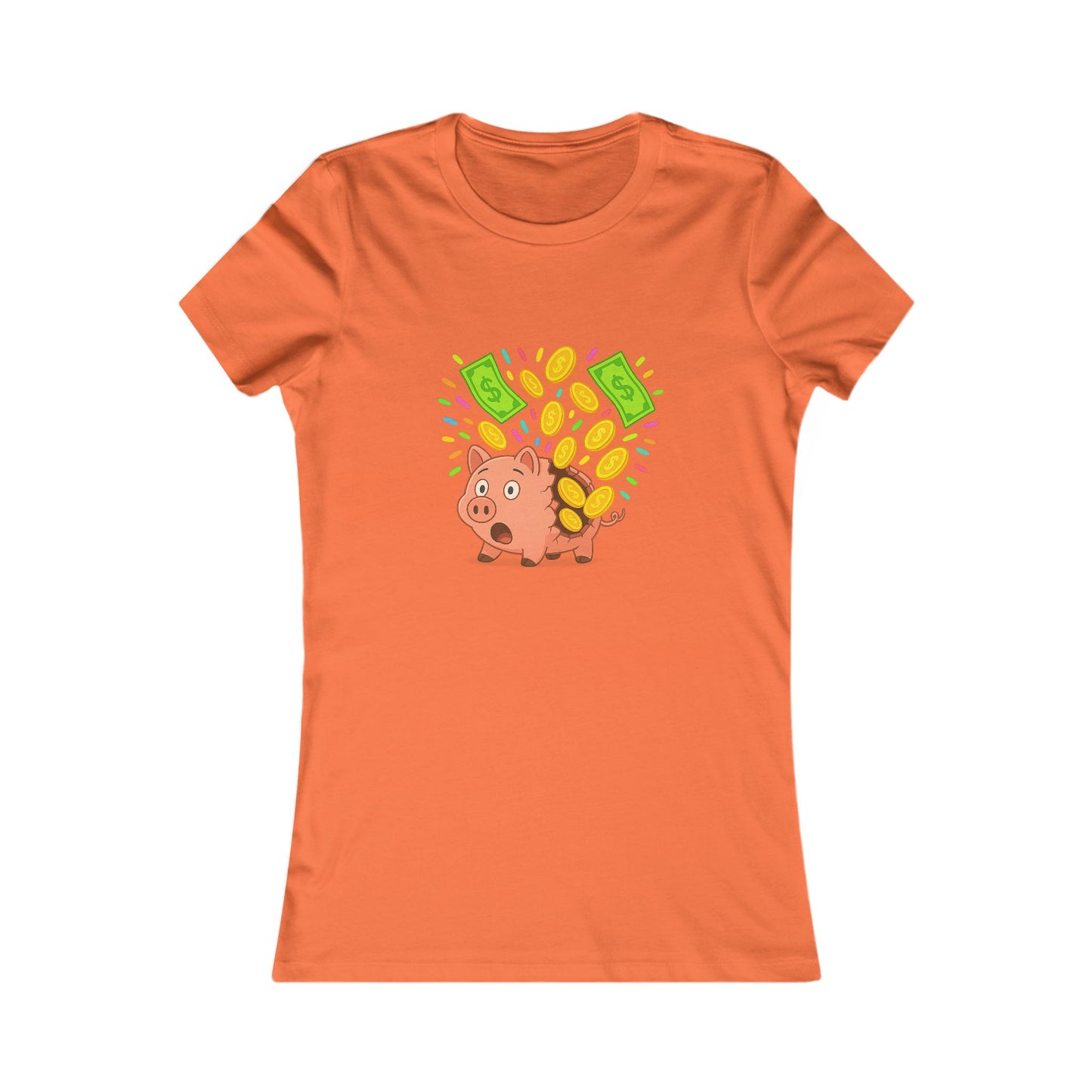 Broken Piggy Bank - Women's Graphic Tee