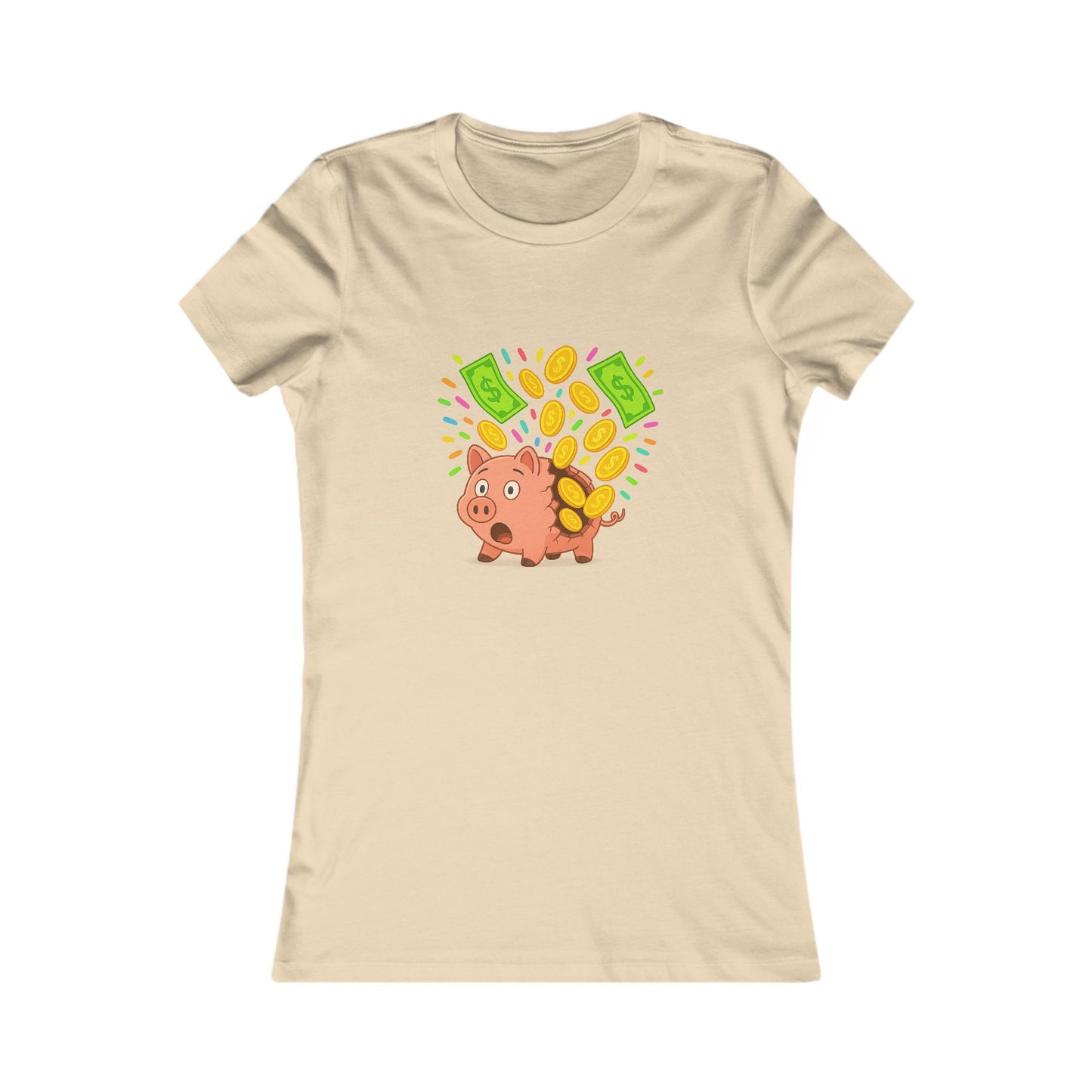 Broken Piggy Bank - Women's Graphic Tee