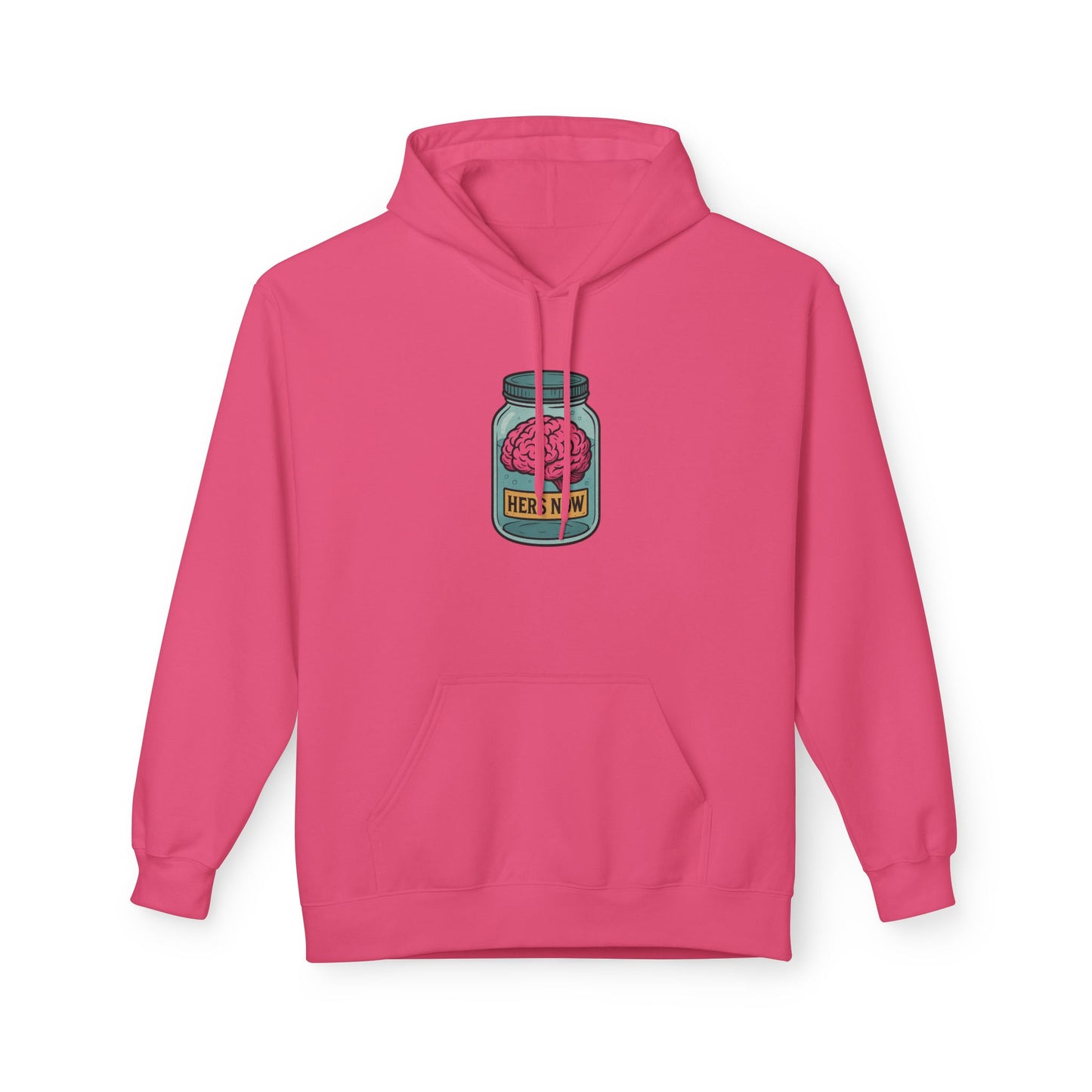 Brain in a jar - Women's comfy fleece hoodie