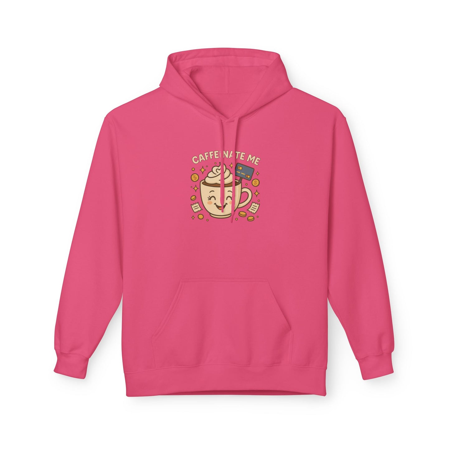 Caffeinate me - Women's comfy fleece hoodie