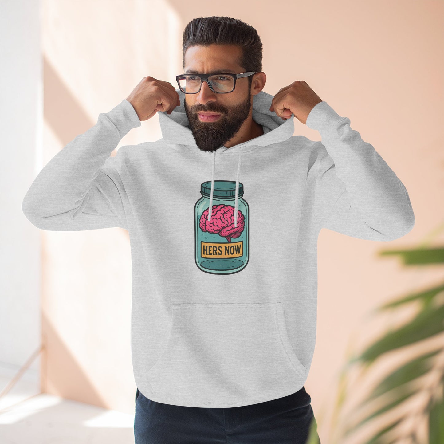Brain in a jar - Men's Hoodie