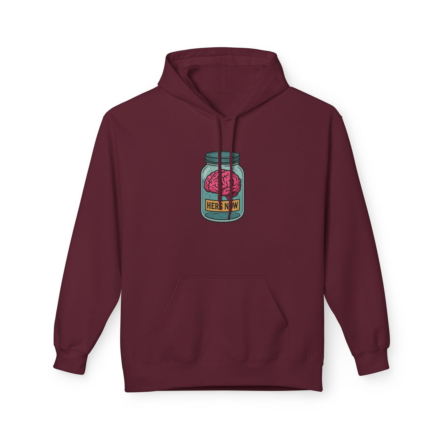 Brain in a jar - Women's comfy fleece hoodie