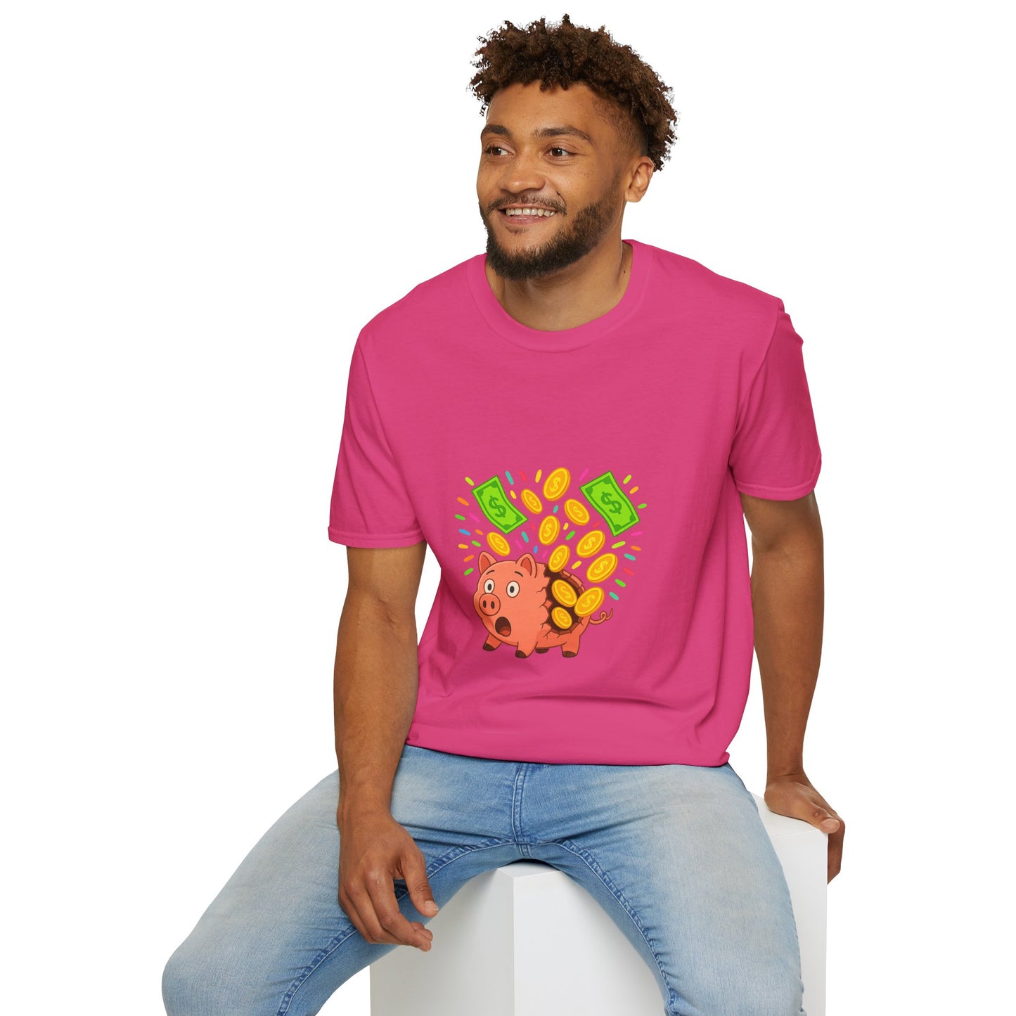 Broken Piggy Bank - Men's Tee