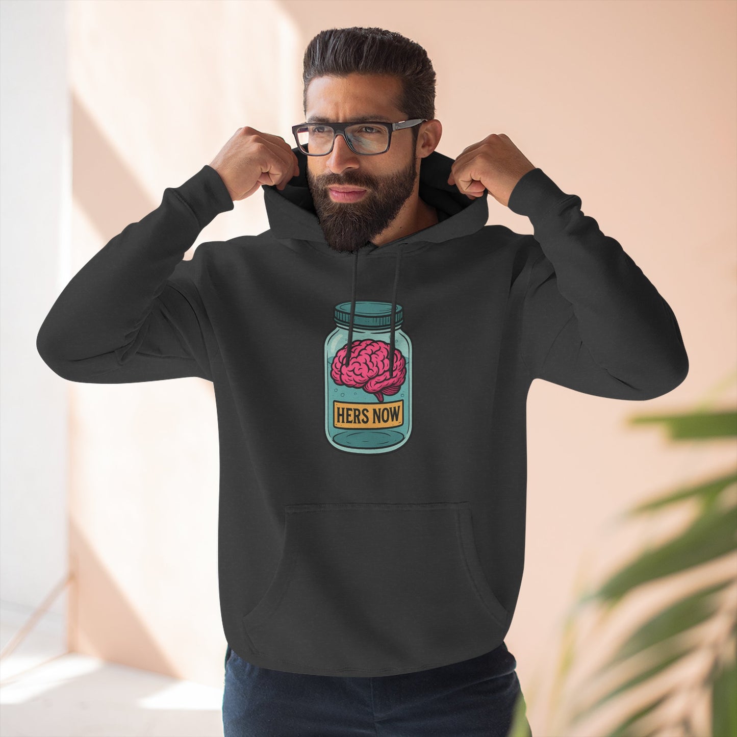 Brain in a jar - Men's Hoodie