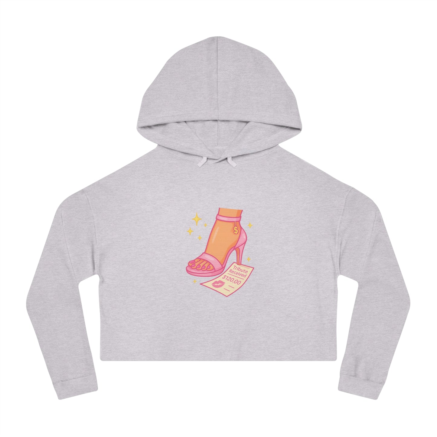 Tribute - Cropped Hooded Sweatshirt