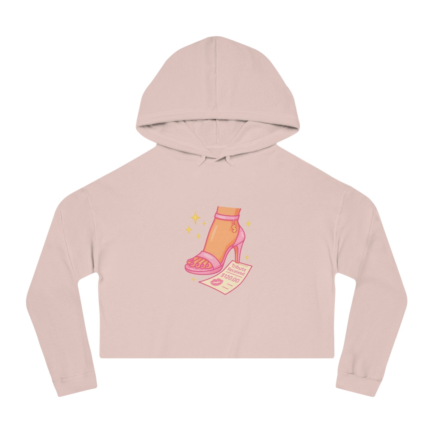 Tribute - Cropped Hooded Sweatshirt