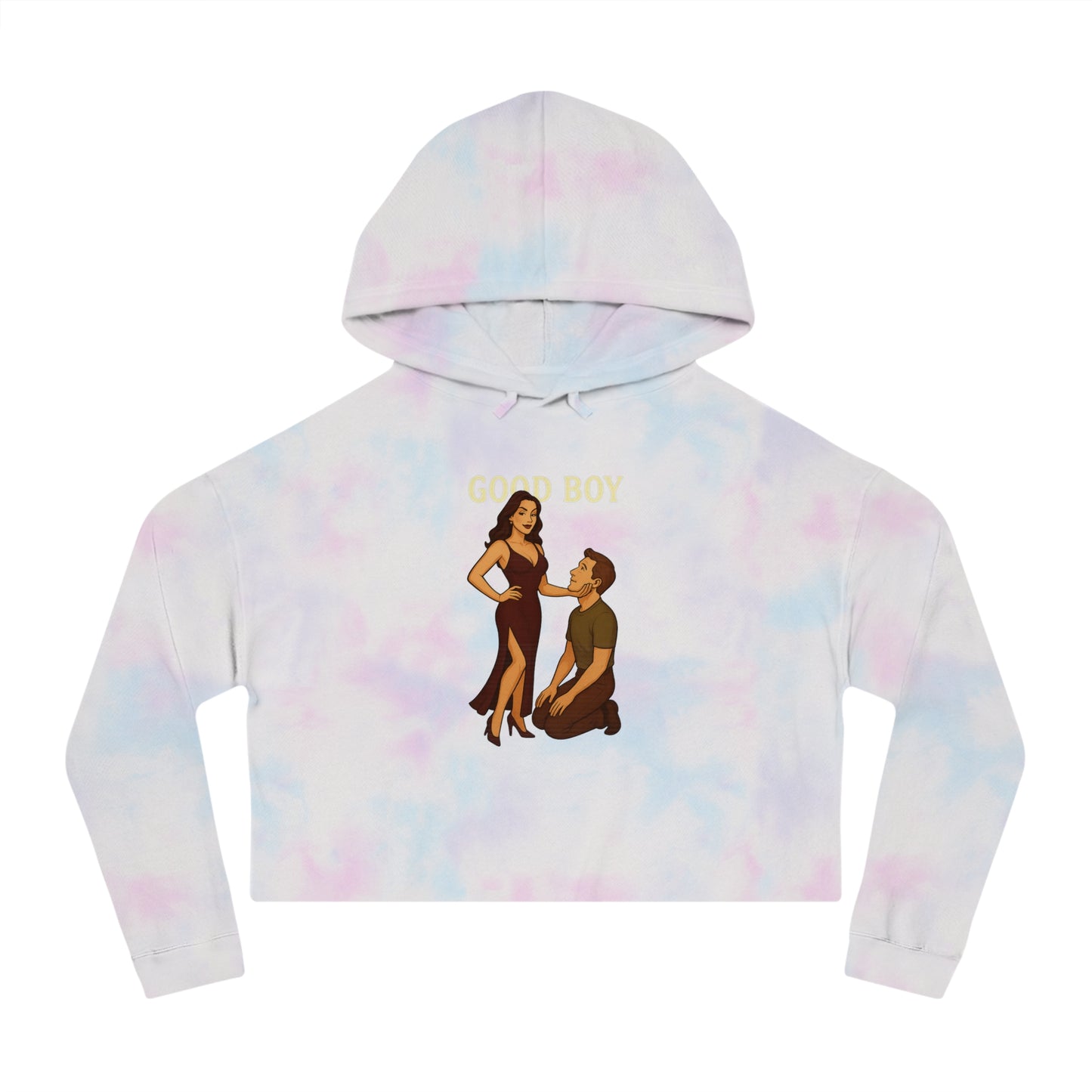 Good Boy - Cropped Hooded Sweatshirt