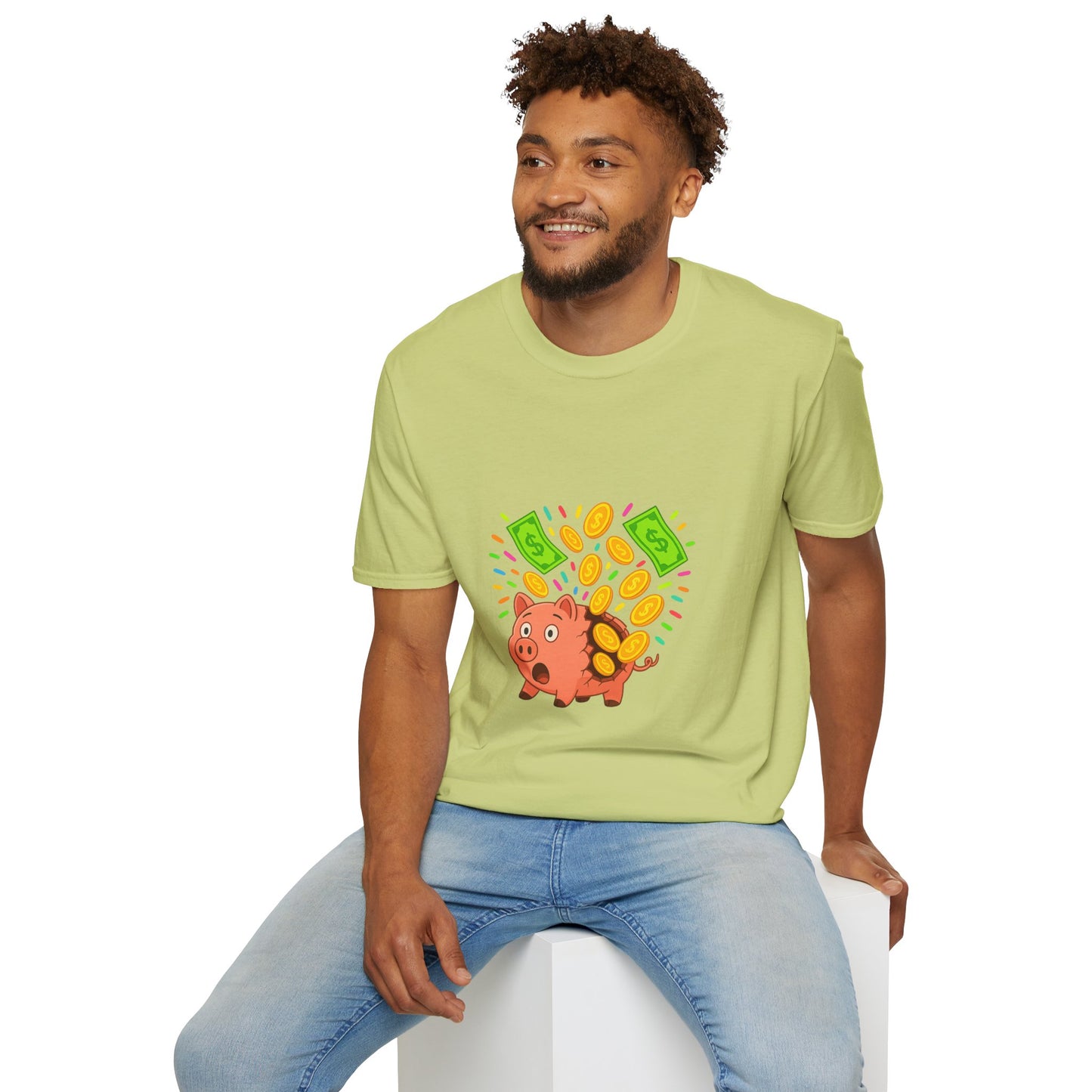 Broken Piggy Bank - Men's Tee