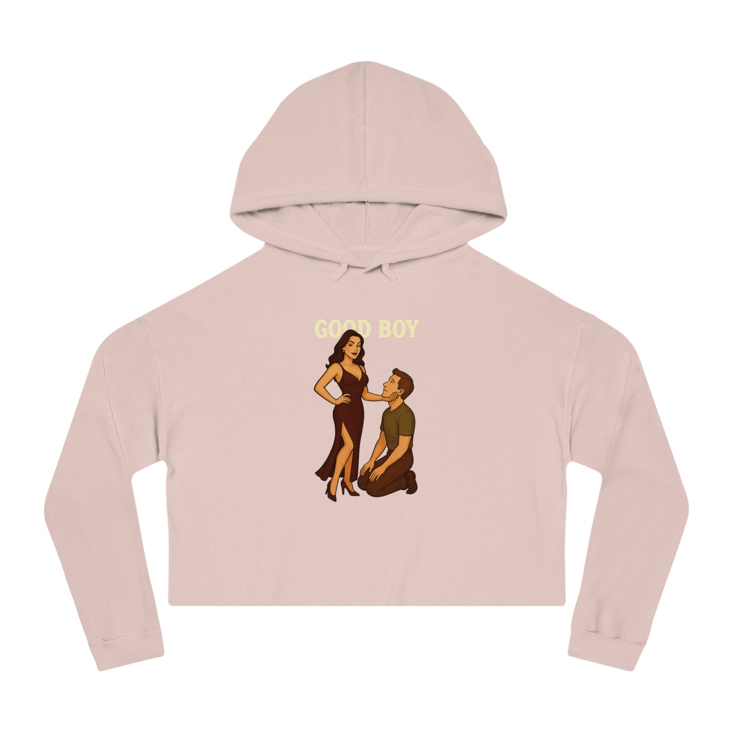 Good Boy - Cropped Hooded Sweatshirt