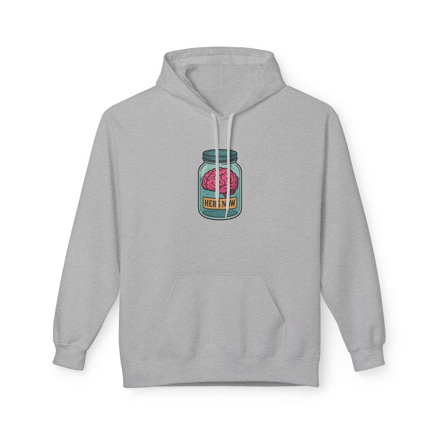 Brain in a jar - Women's comfy fleece hoodie