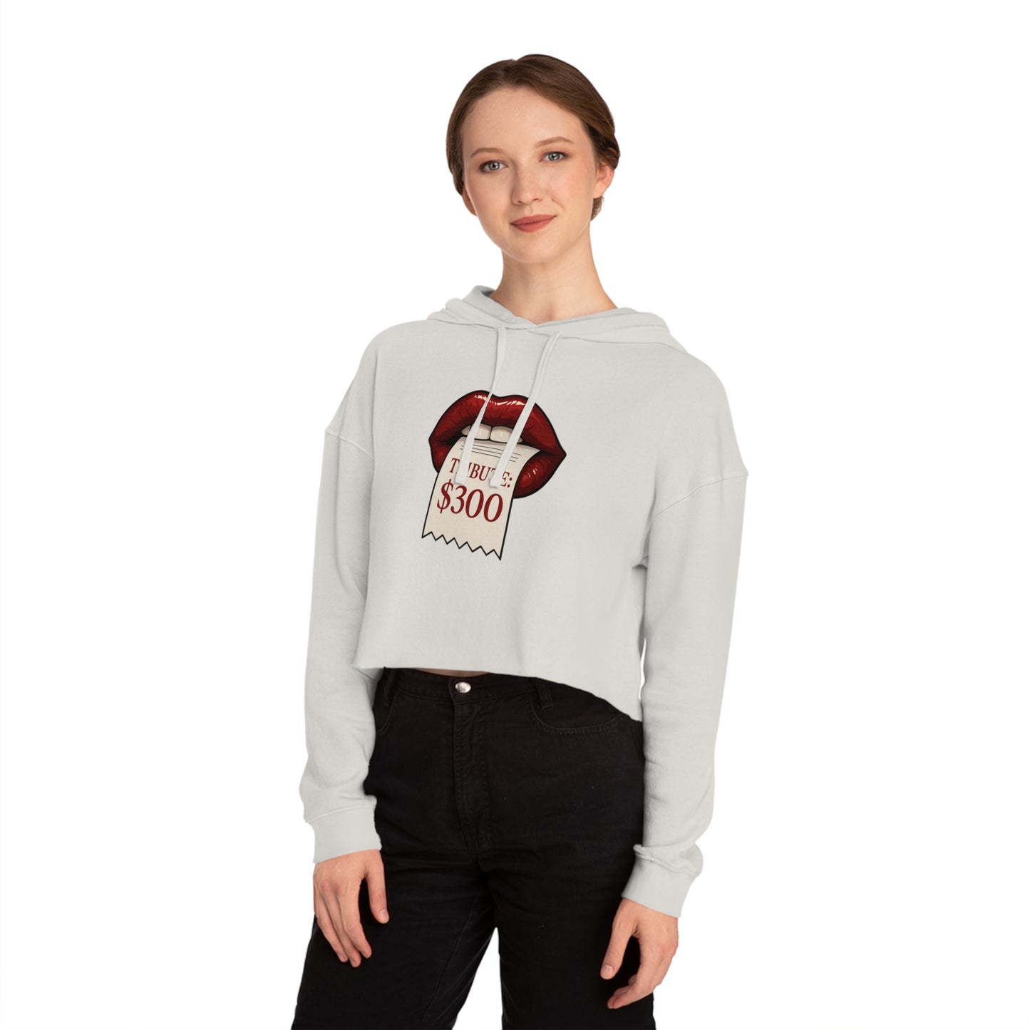 Tribute $300 - Cropped Hooded Sweatshirt