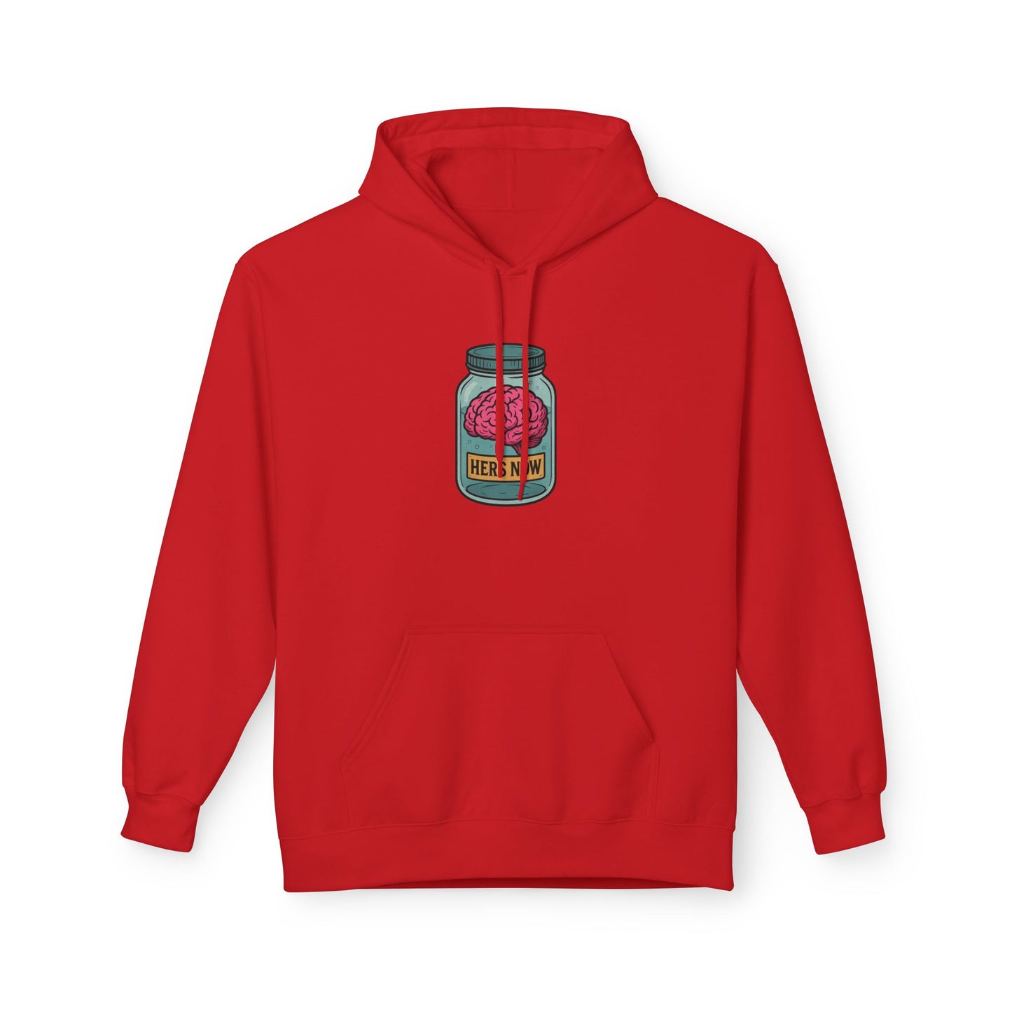 Brain in a jar - Women's comfy fleece hoodie