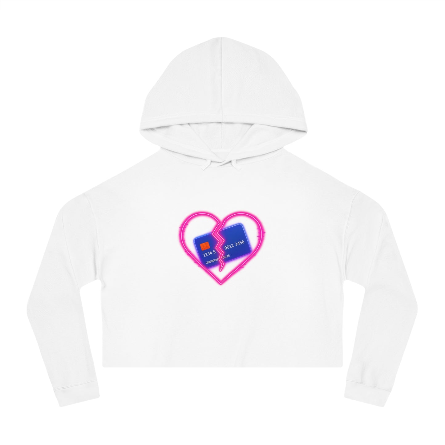 Heartbreaker - Cropped Hooded Sweatshirt
