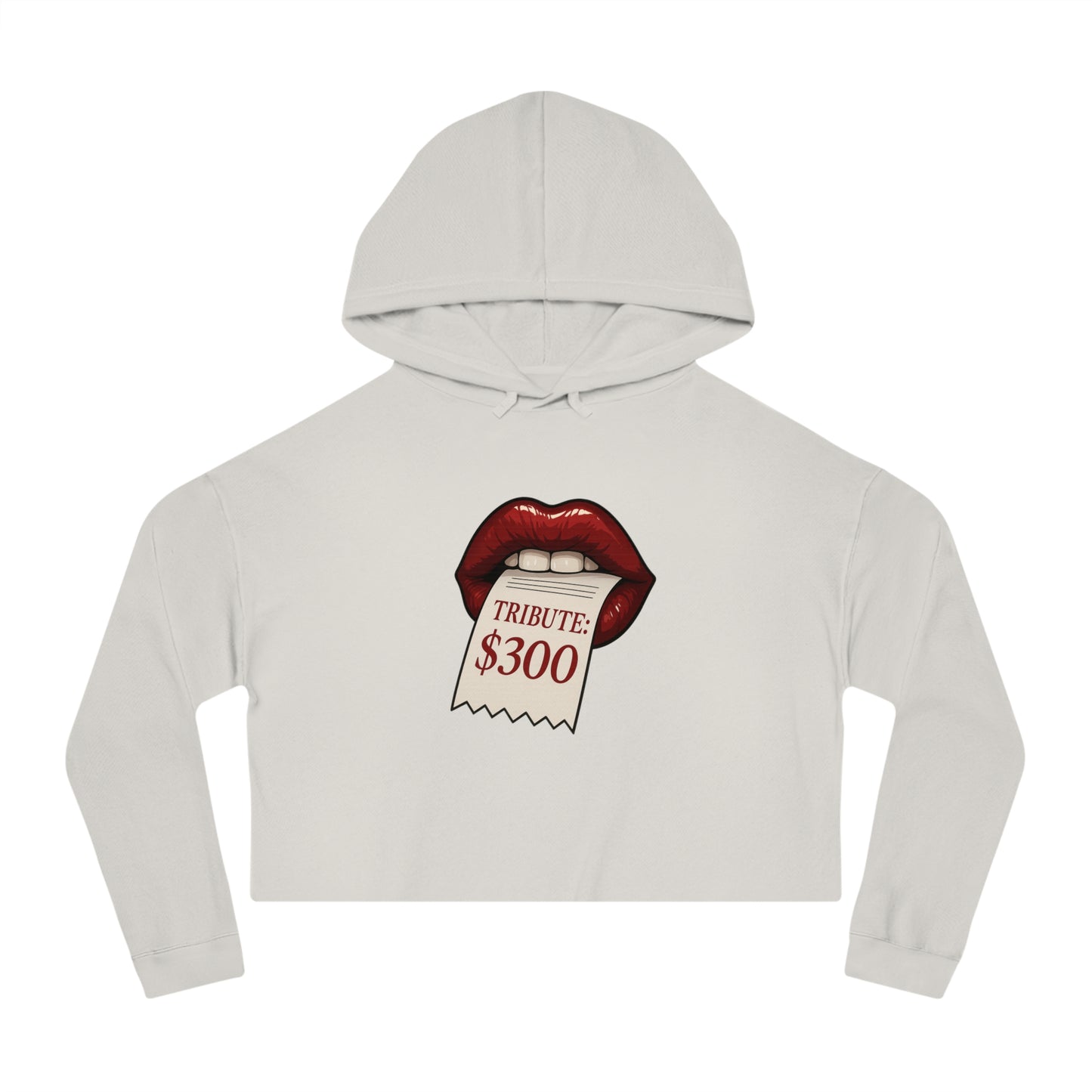 Tribute $300 - Cropped Hooded Sweatshirt