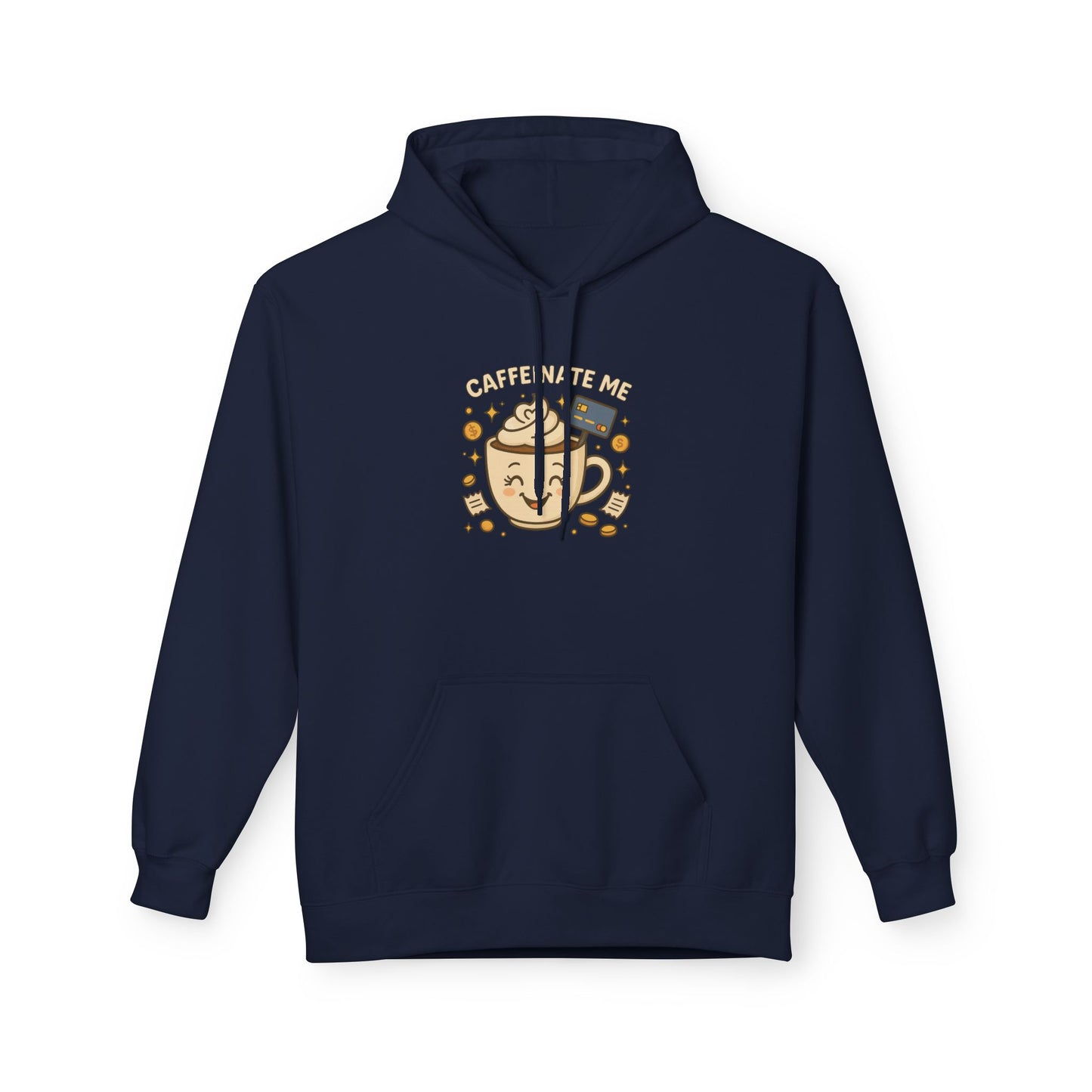 Caffeinate me - Women's comfy fleece hoodie