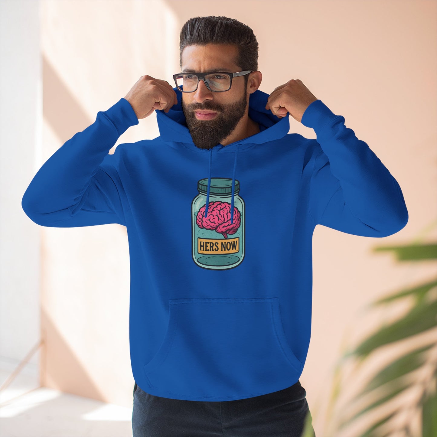 Brain in a jar - Men's Hoodie