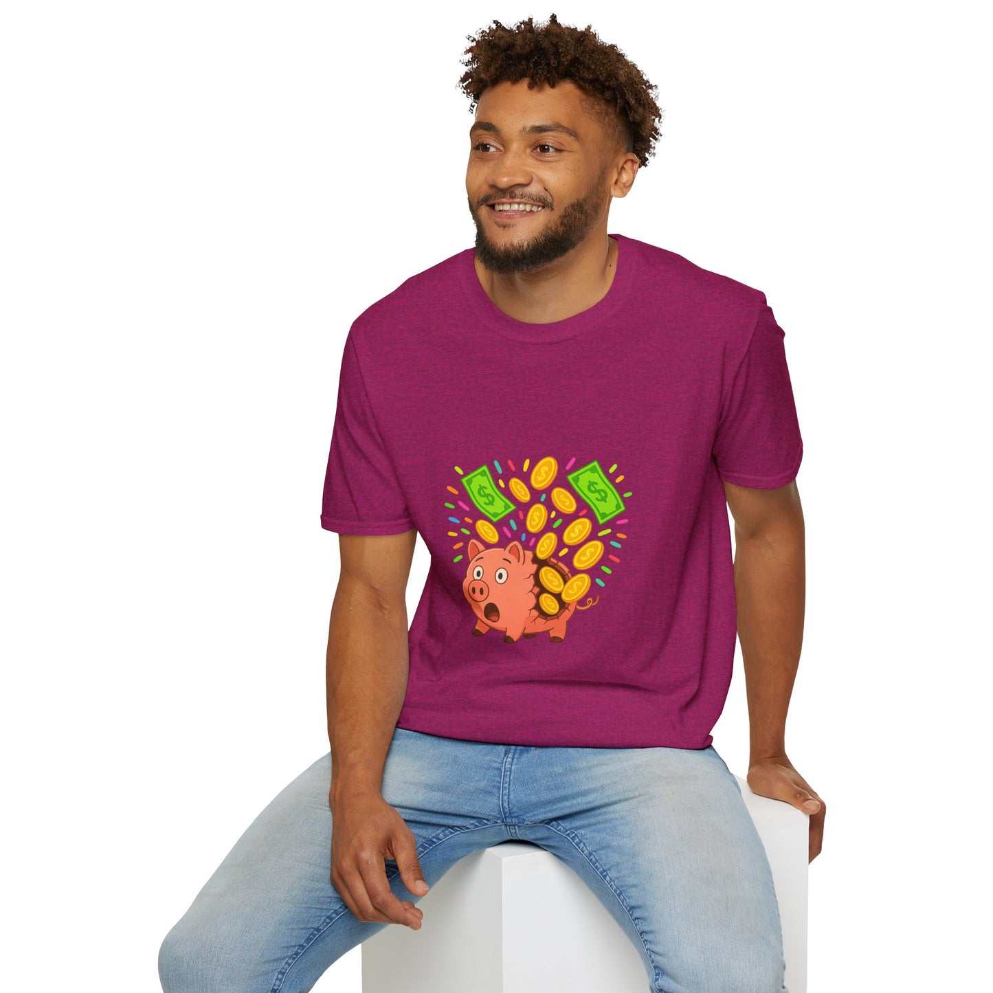 Broken Piggy Bank - Men's Tee
