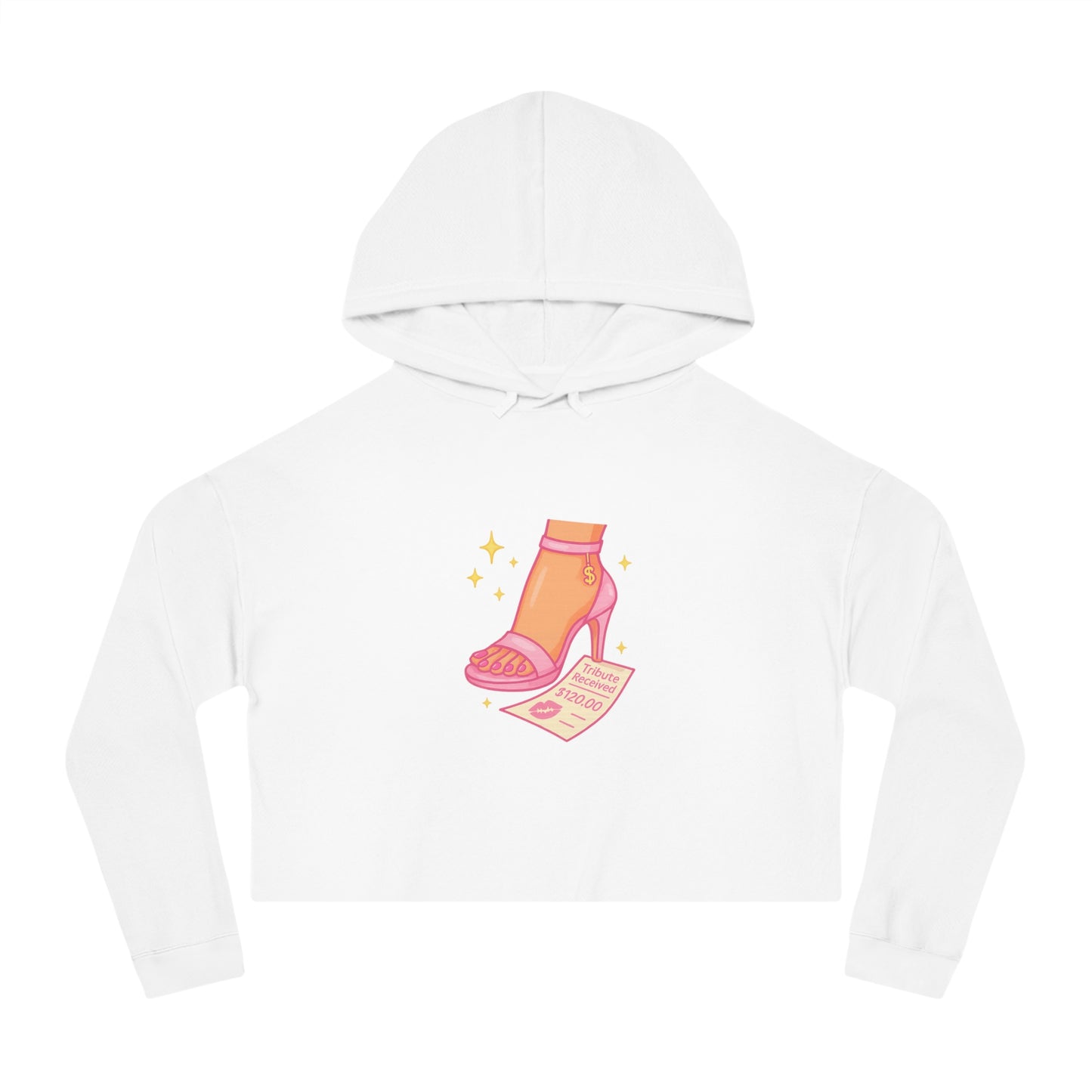 Tribute - Cropped Hooded Sweatshirt