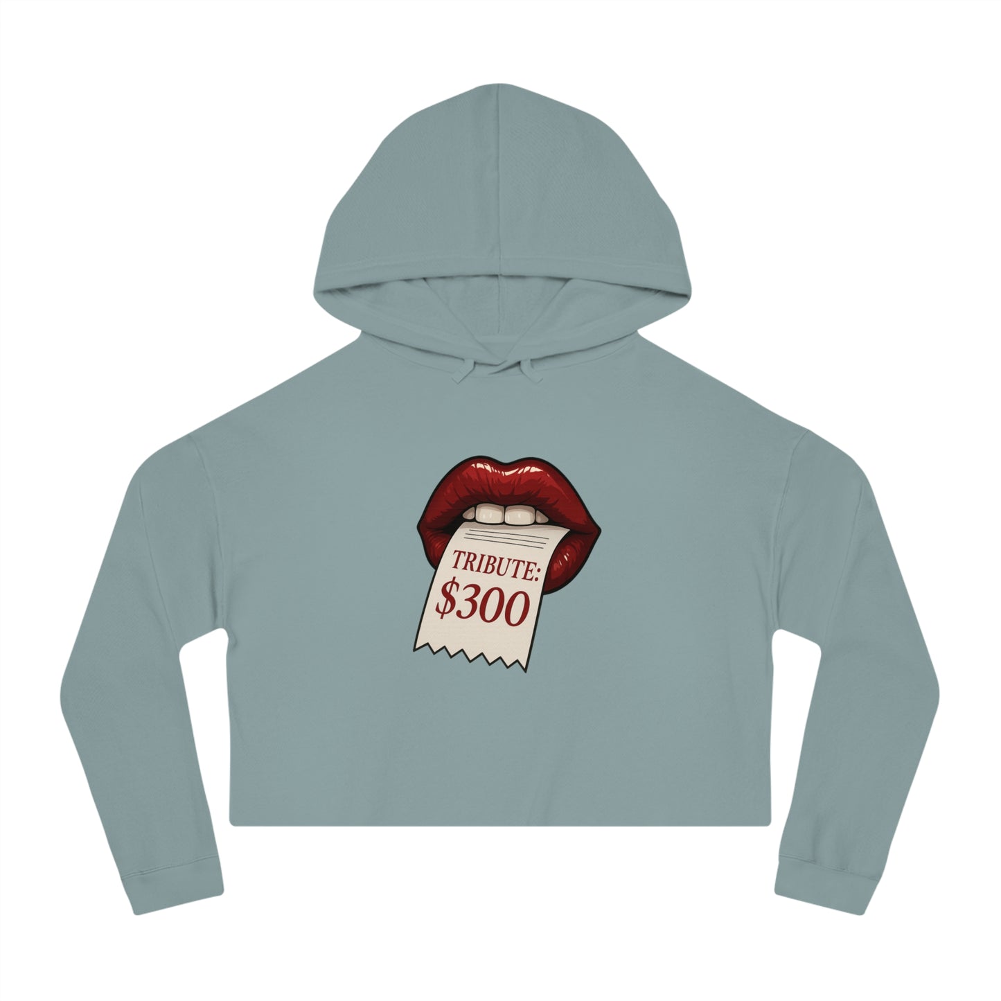 Tribute $300 - Cropped Hooded Sweatshirt