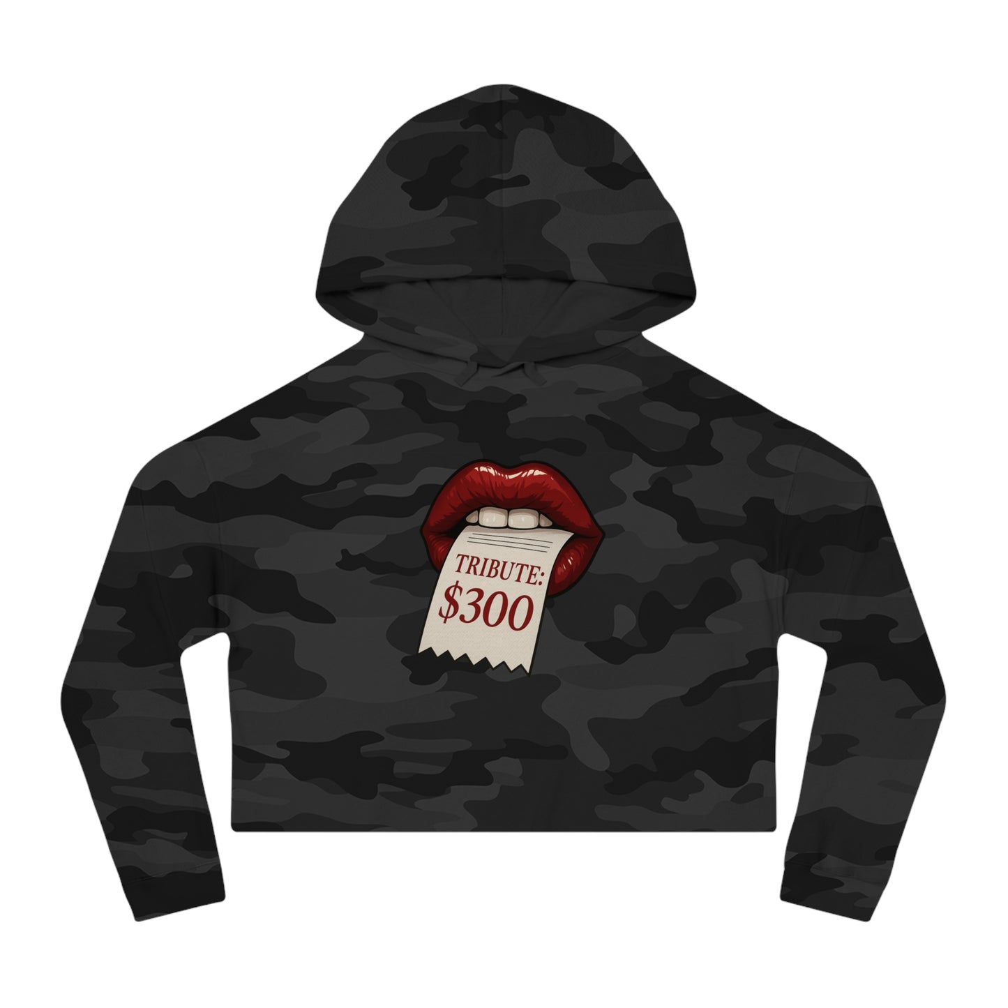 Tribute $300 - Cropped Hooded Sweatshirt