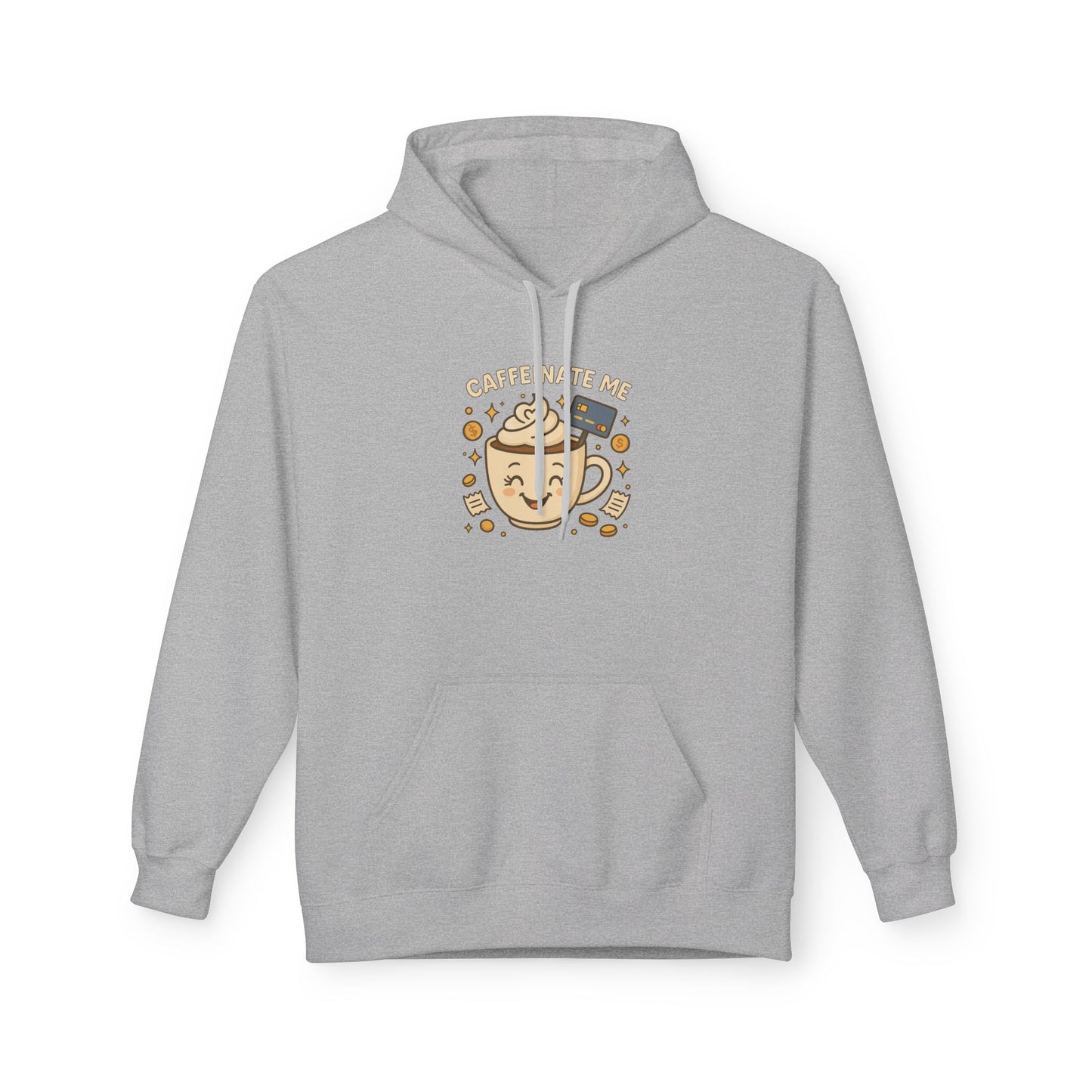 Caffeinate me - Women's comfy fleece hoodie