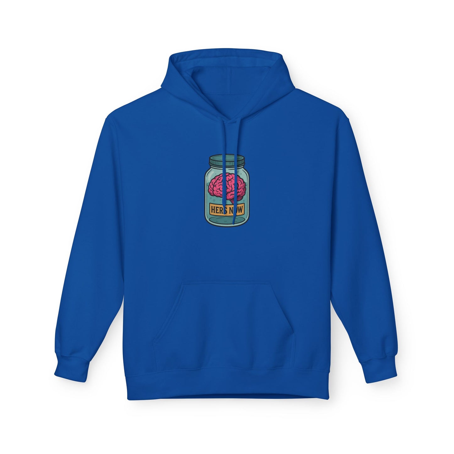 Brain in a jar - Women's comfy fleece hoodie